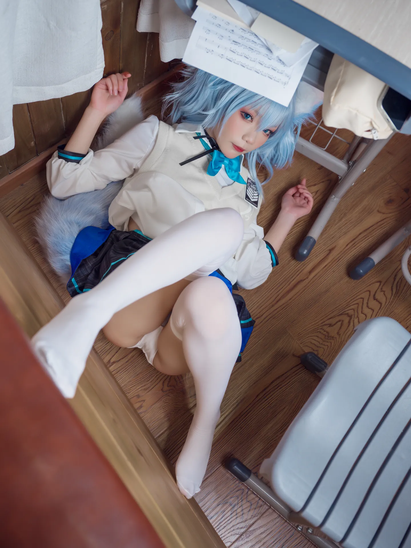 [铁打萌萌moi] [38P - 524.11MB] 少女前线 - PA-15 校服 - 图片 33