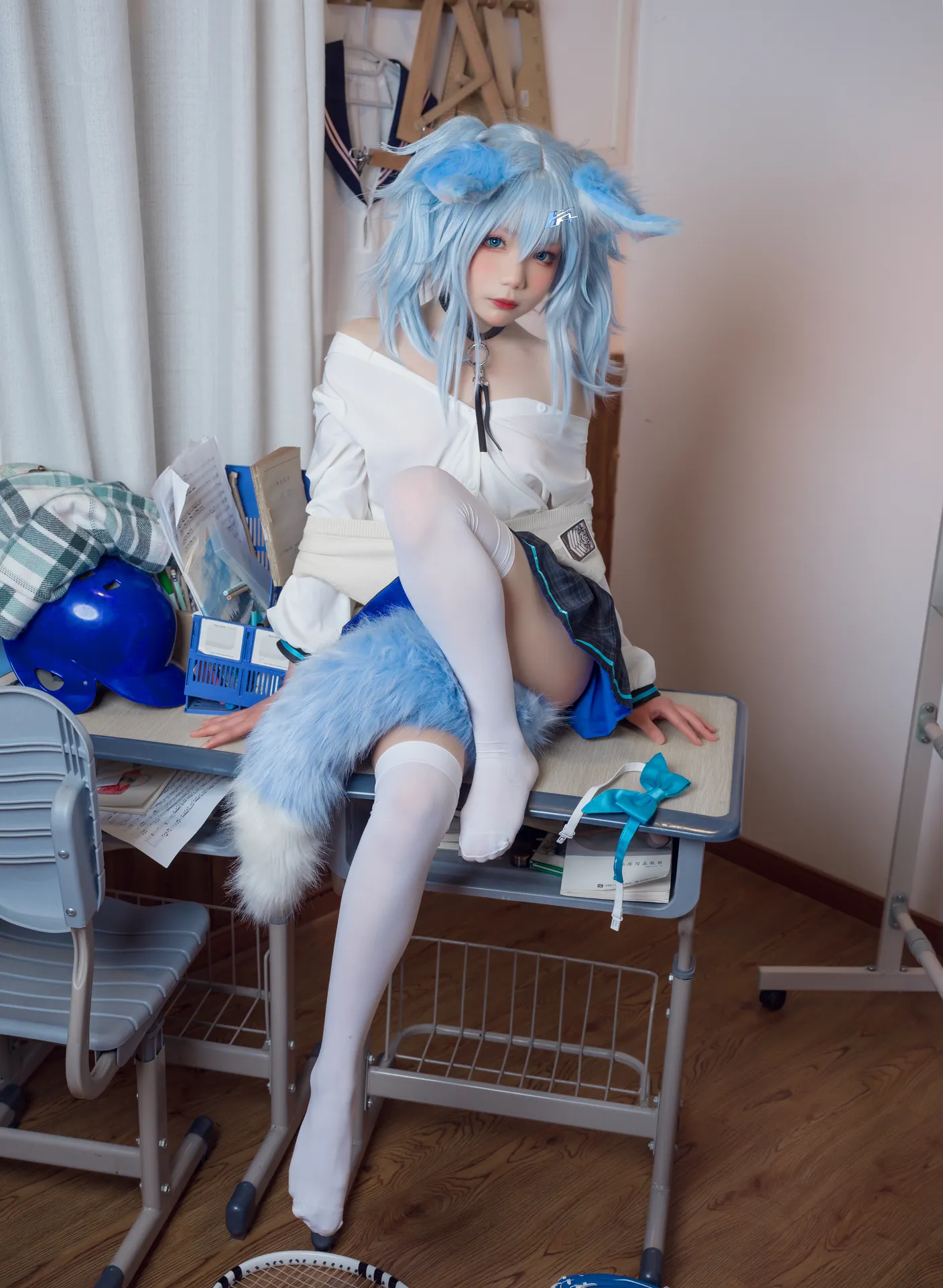 [铁打萌萌moi] [38P - 524.11MB] 少女前线 - PA-15 校服 - 图片 15
