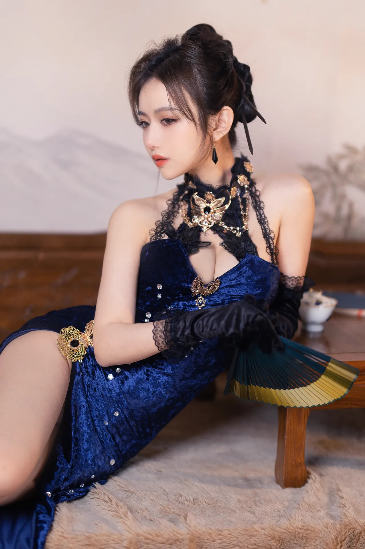 [Shika小鹿鹿] [24P+2V - 310.87MB] 写真 -  烽火经年 旗袍 - 图片 19