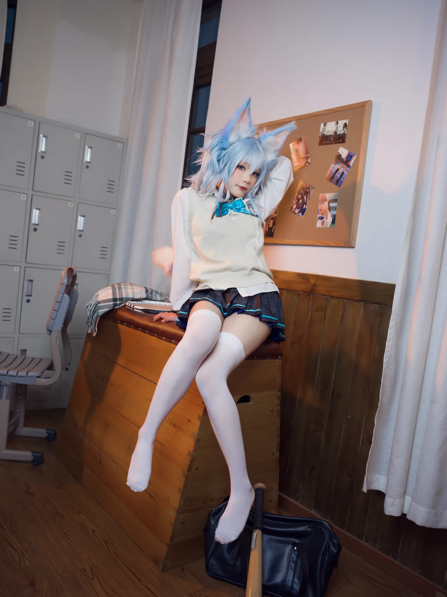 [铁打萌萌moi] [38P - 524.11MB] 少女前线 - PA-15 校服 - 图片 19