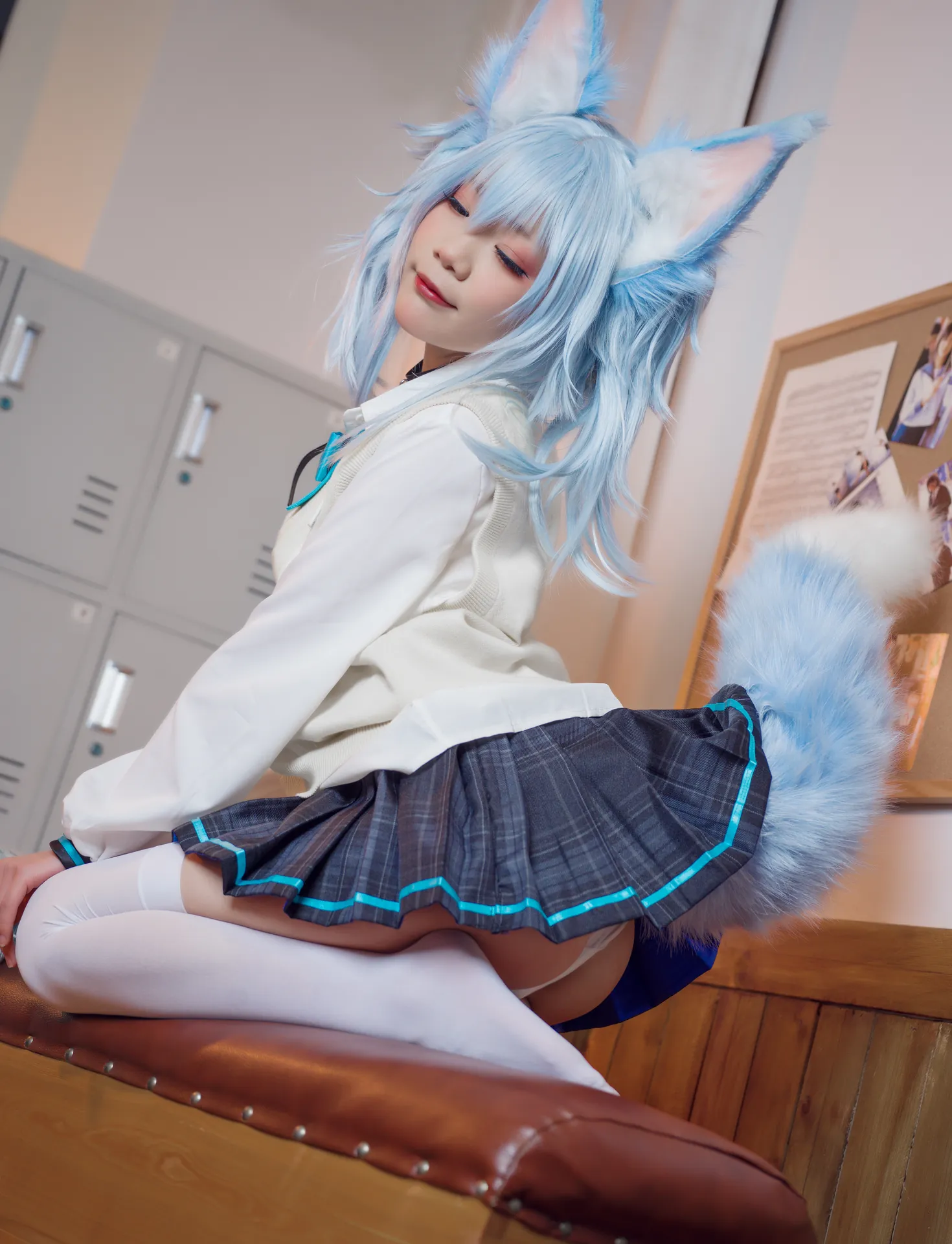 [铁打萌萌moi] [38P - 524.11MB] 少女前线 - PA-15 校服 - 图片 21