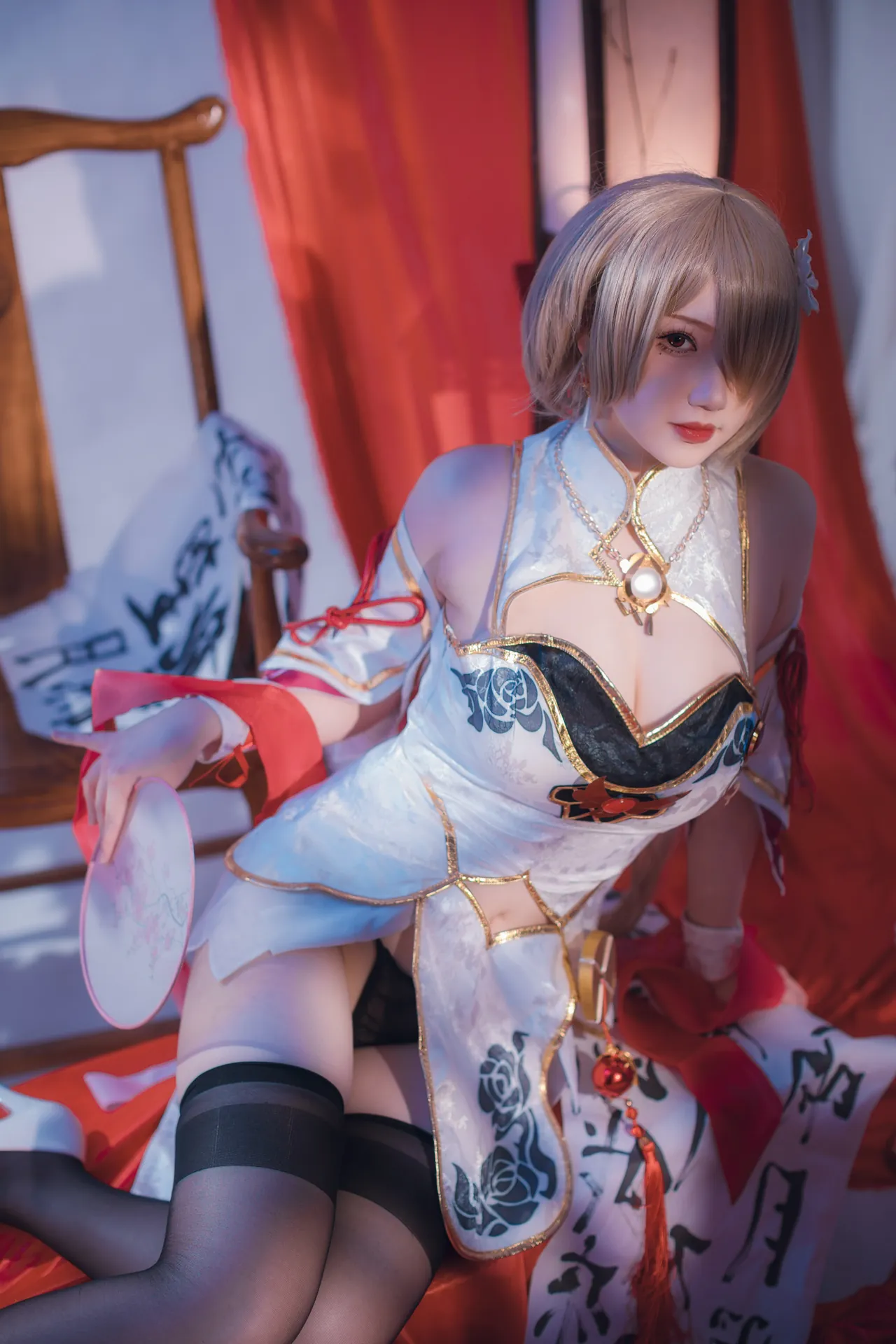 [雪晴Astra] [56P+5V - 390.85MB] 崩坏3 - 丽塔 浣溪沙旗袍 - 图片 17
