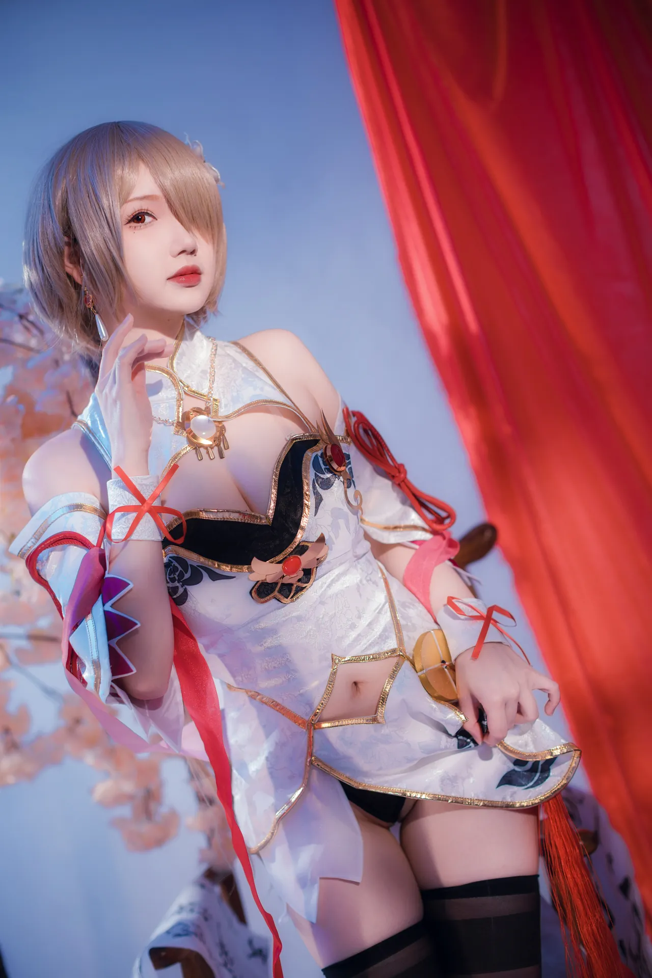 [雪晴Astra] [56P+5V - 390.85MB] 崩坏3 - 丽塔 浣溪沙旗袍 - 图片 46