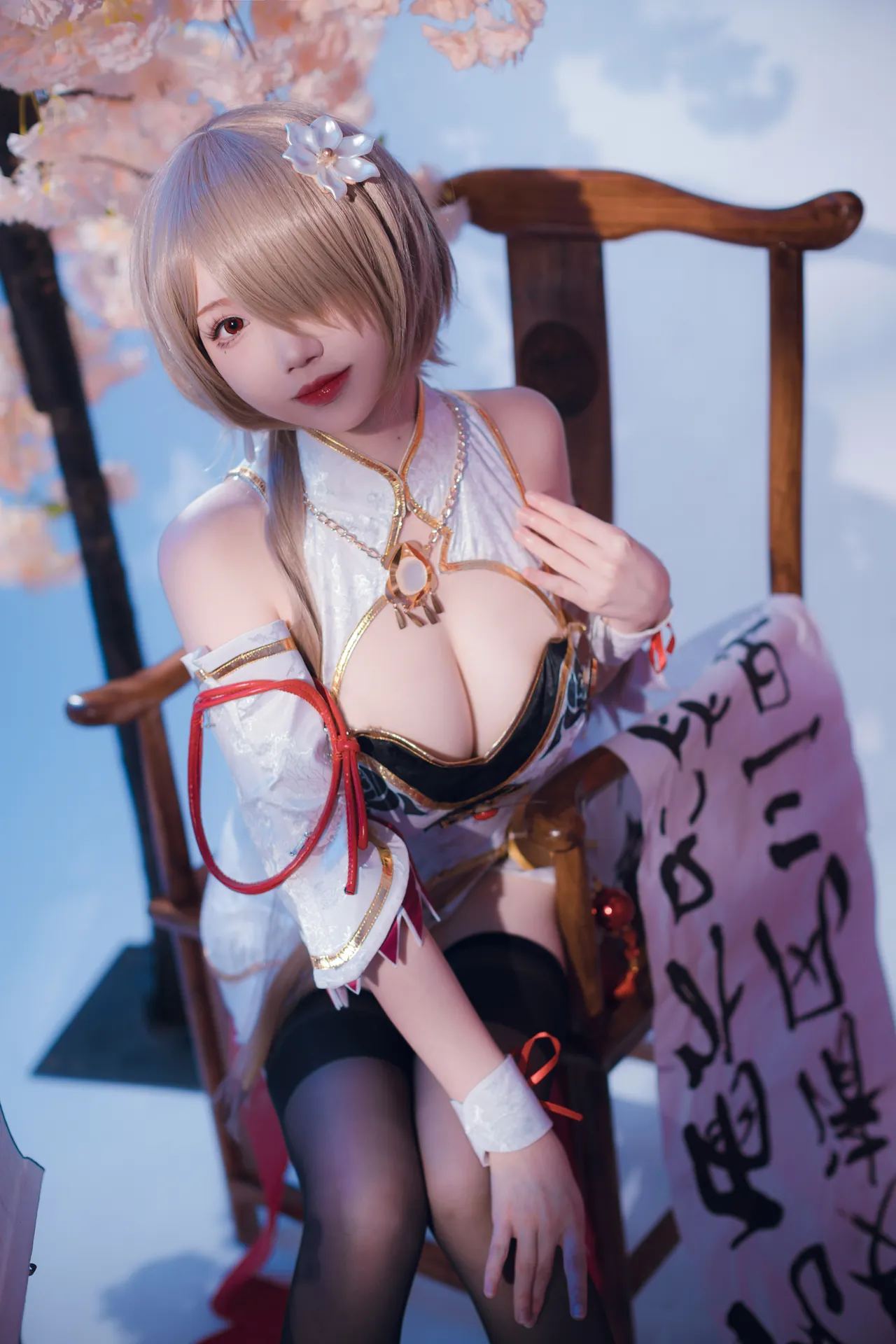 [雪晴Astra] [56P+5V - 390.85MB] 崩坏3 - 丽塔 浣溪沙旗袍 - 图片 24