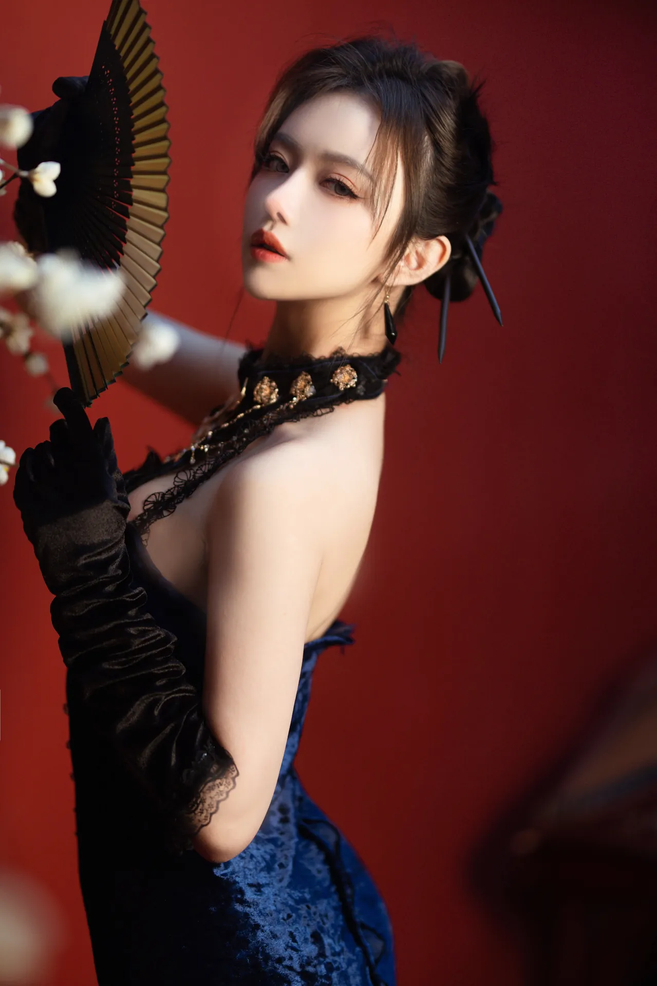 [Shika小鹿鹿] [24P+2V - 310.87MB] 写真 -  烽火经年 旗袍 - 图片 13