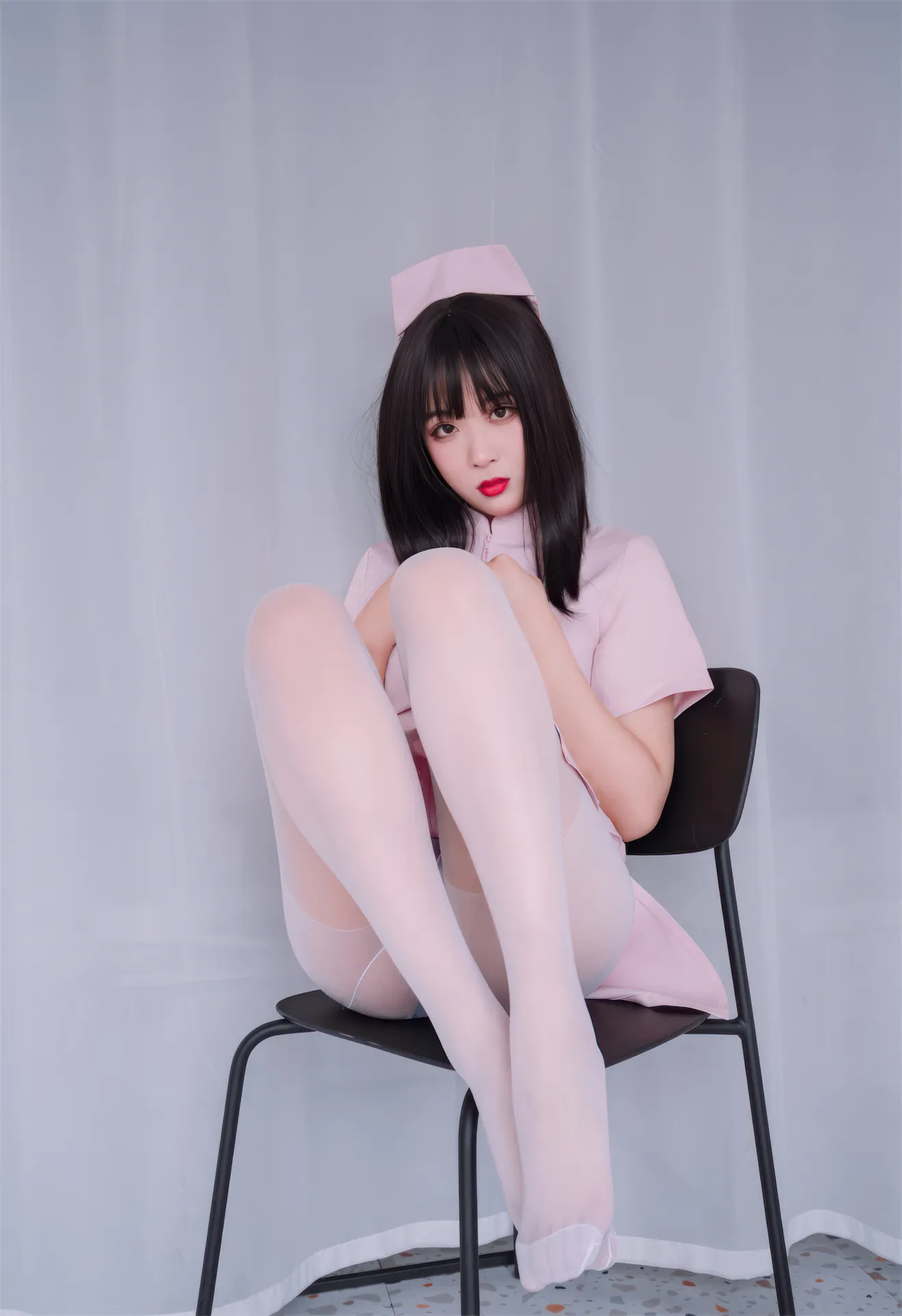[轩萧学姐] [59P+1V - 1139.67MB] 写真 - 粉色护士 - 图片 56