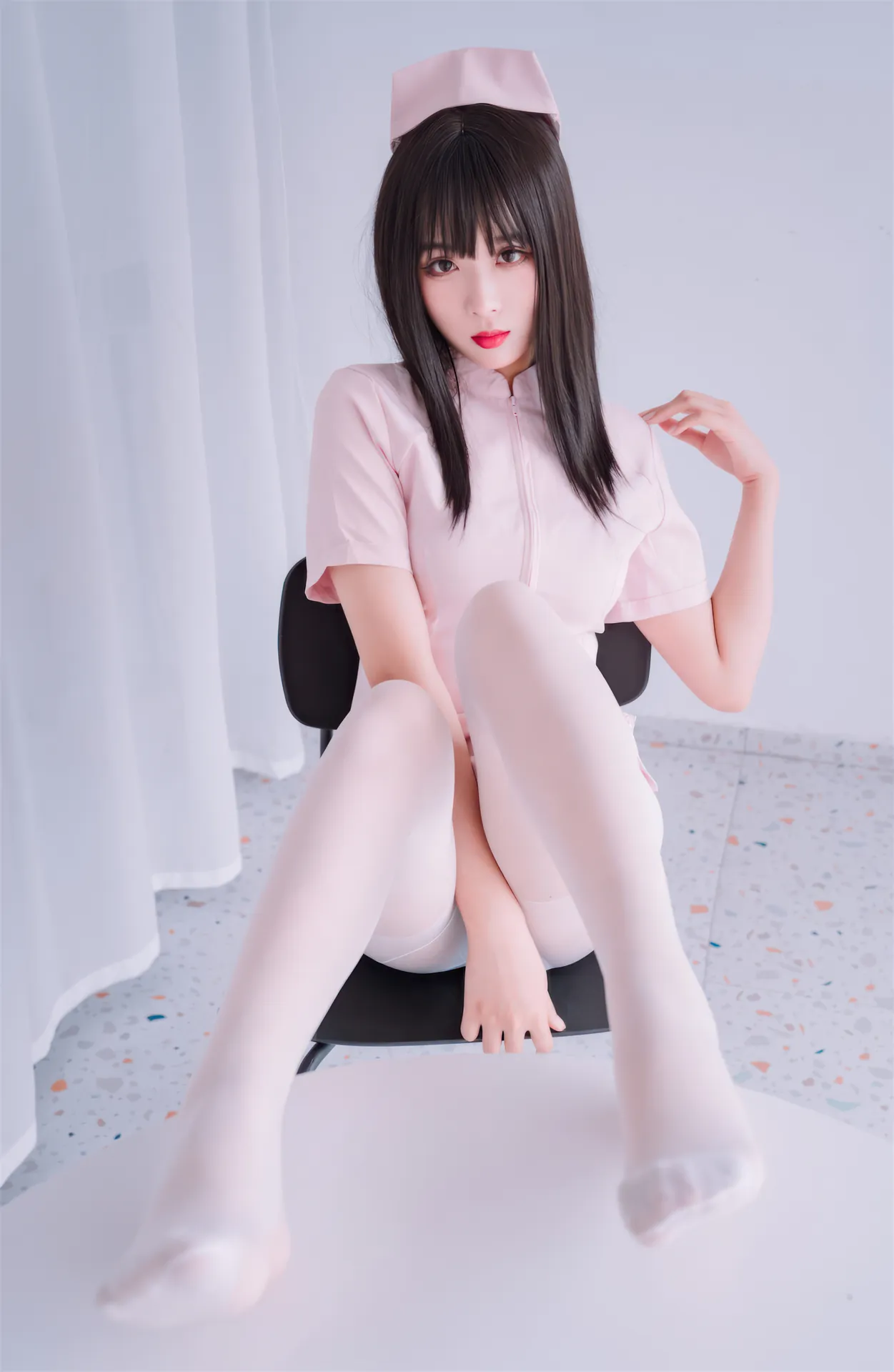 [轩萧学姐] [59P+1V - 1139.67MB] 写真 - 粉色护士 - 图片 44