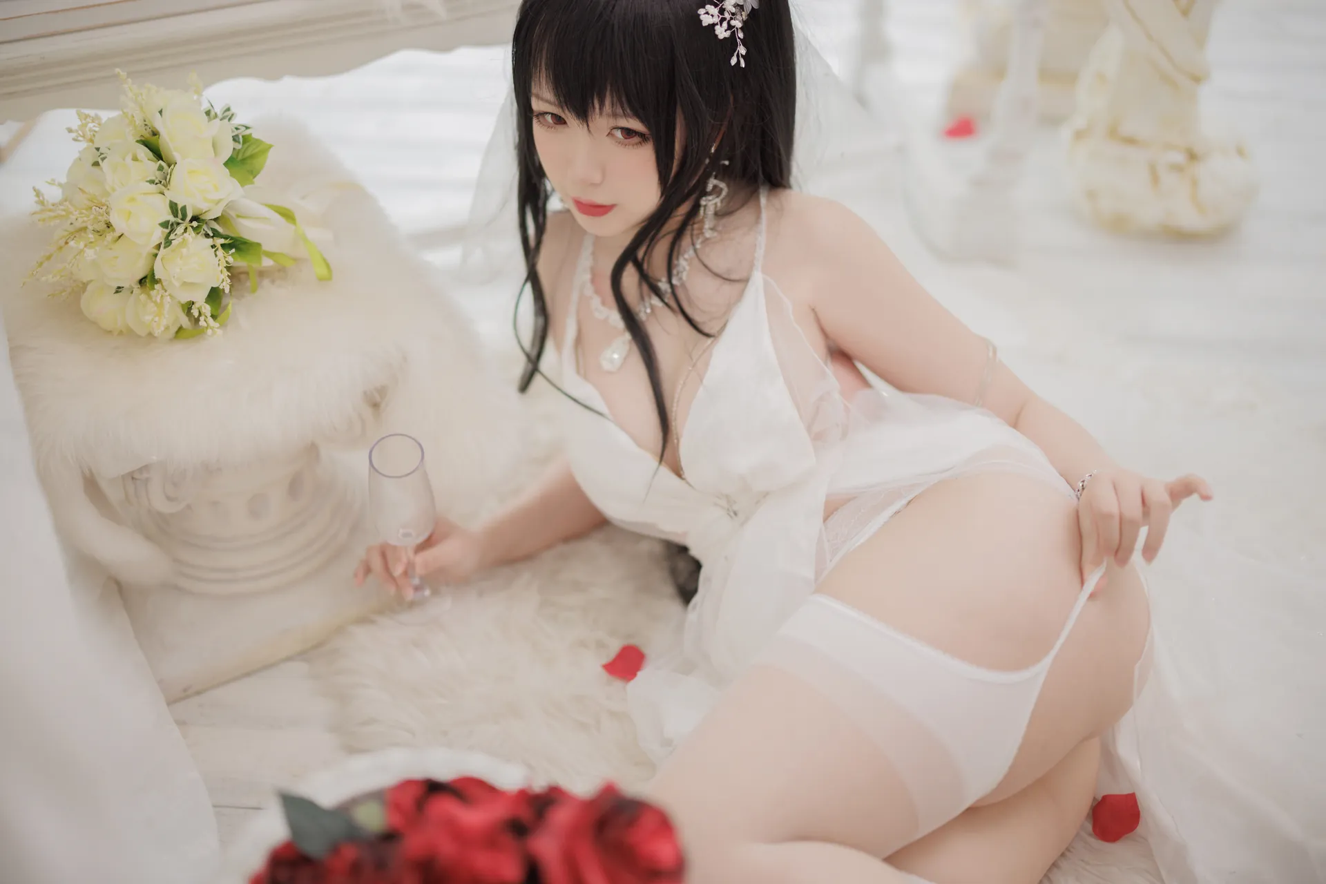 [樱落酱w] [26P - 271.55MB] 碧蓝航线 - 大凤 花嫁 - 图片 22