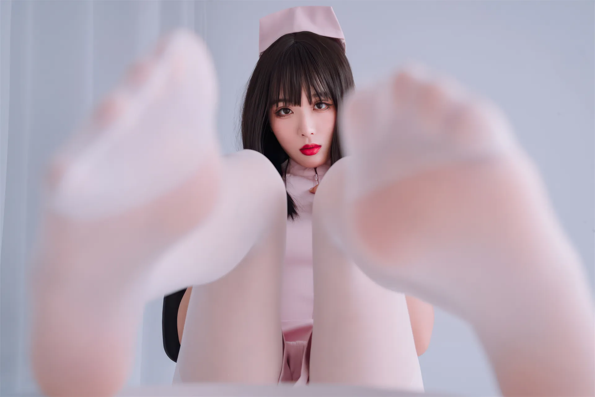 [轩萧学姐] [59P+1V - 1139.67MB] 写真 - 粉色护士 - 图片 55