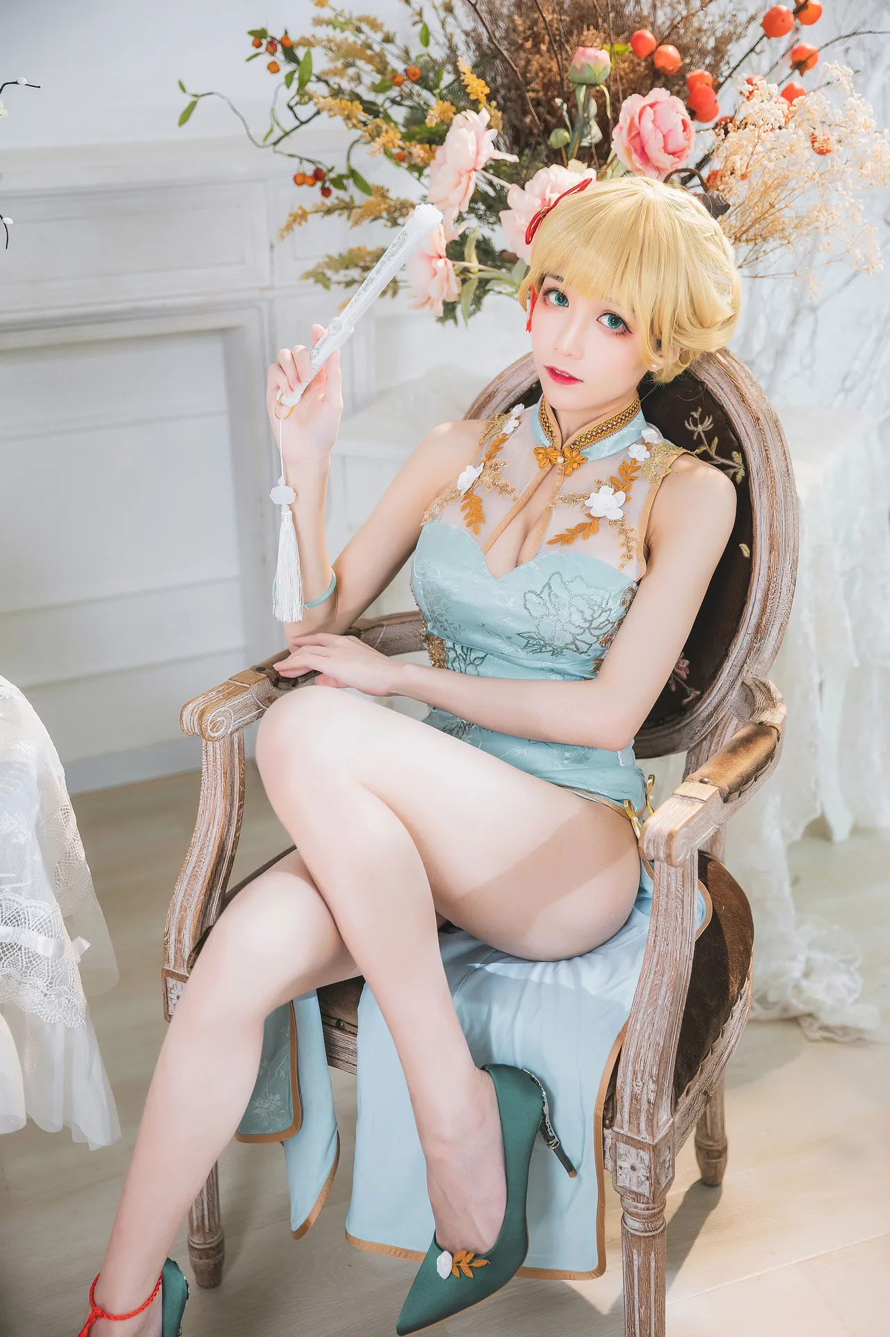 [Tomoyo酱] [30P - 30.78MB] 少女前线 - G36 旗袍 - 图片 16