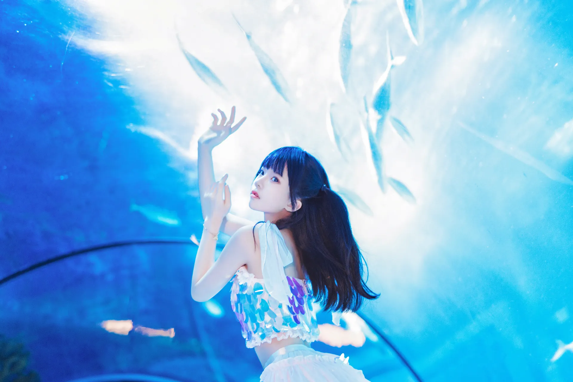 [桜桃喵] [15P - 115.01MB] 写真 - 水族馆 - 图片 14