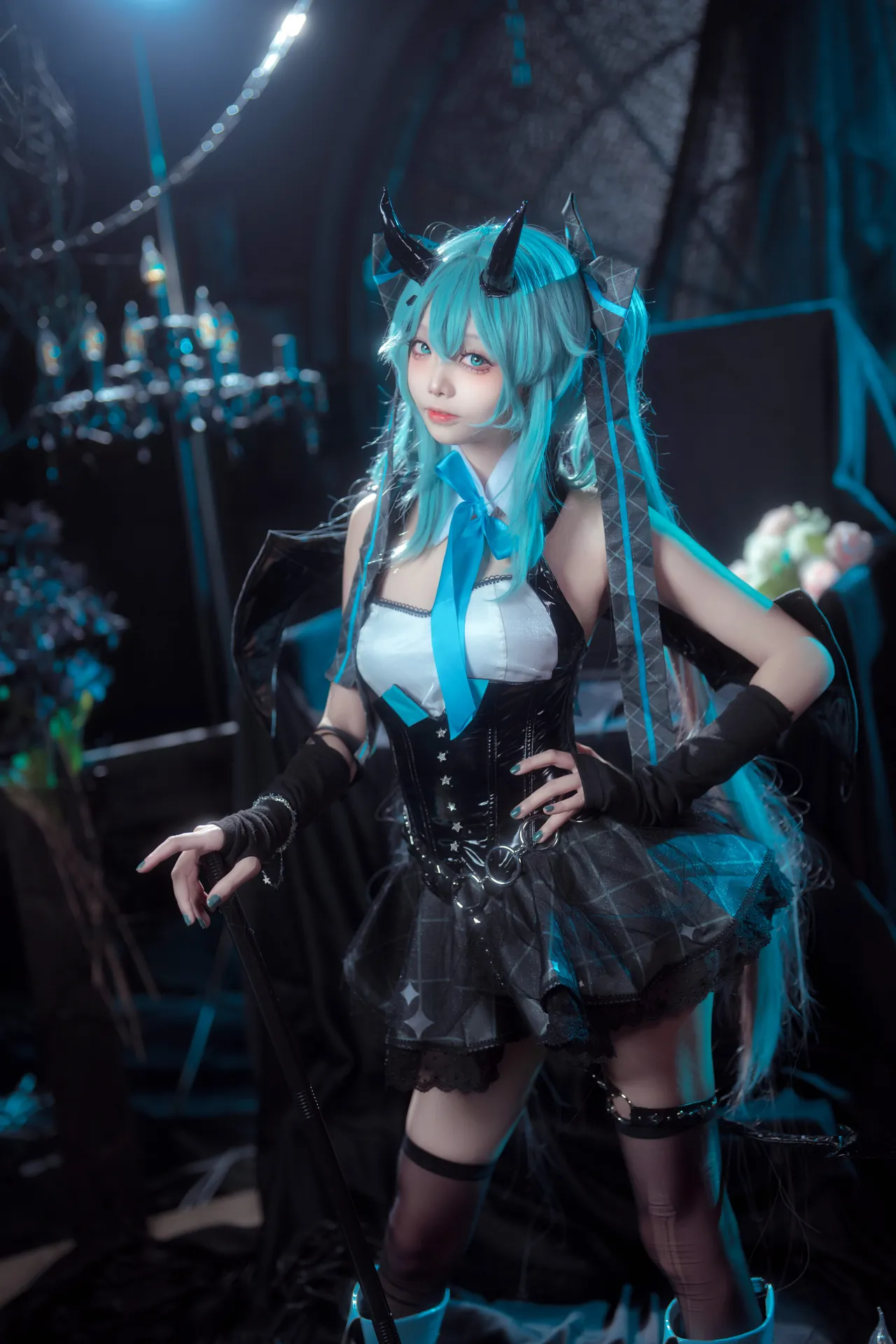 [艾西Aiwest] [26P - 93.55MB] VOCALOID - 初音未来 小恶魔 - 图片 24
