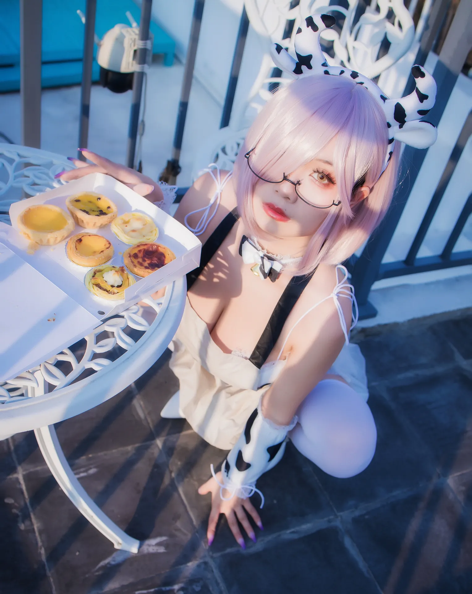 [末夜787] [64P+4V - 1694.11MB] Cosplay - 牛牛厨娘 - 图片 29