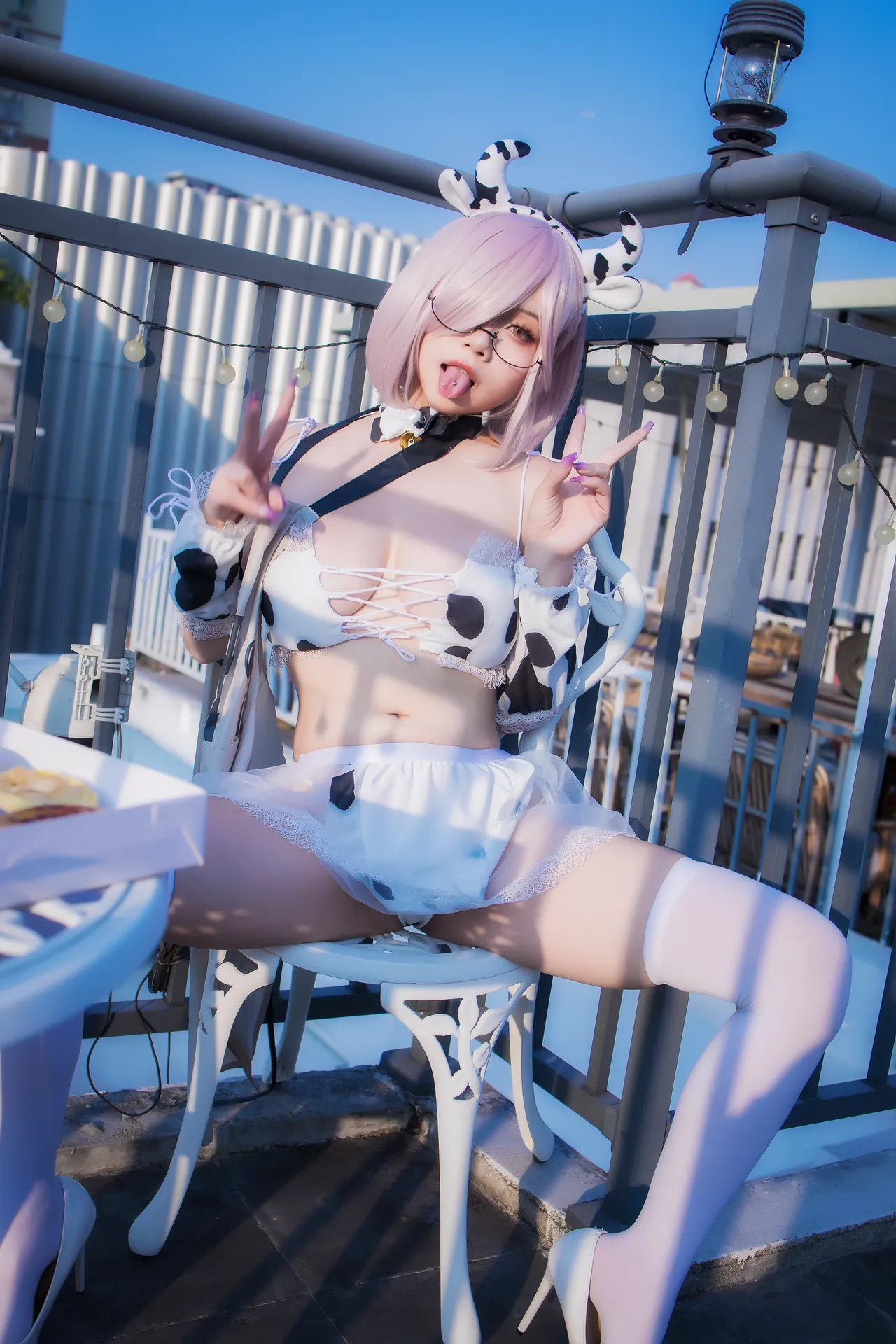 [末夜787] [64P+4V - 1694.11MB] Cosplay - 牛牛厨娘 - 图片 33