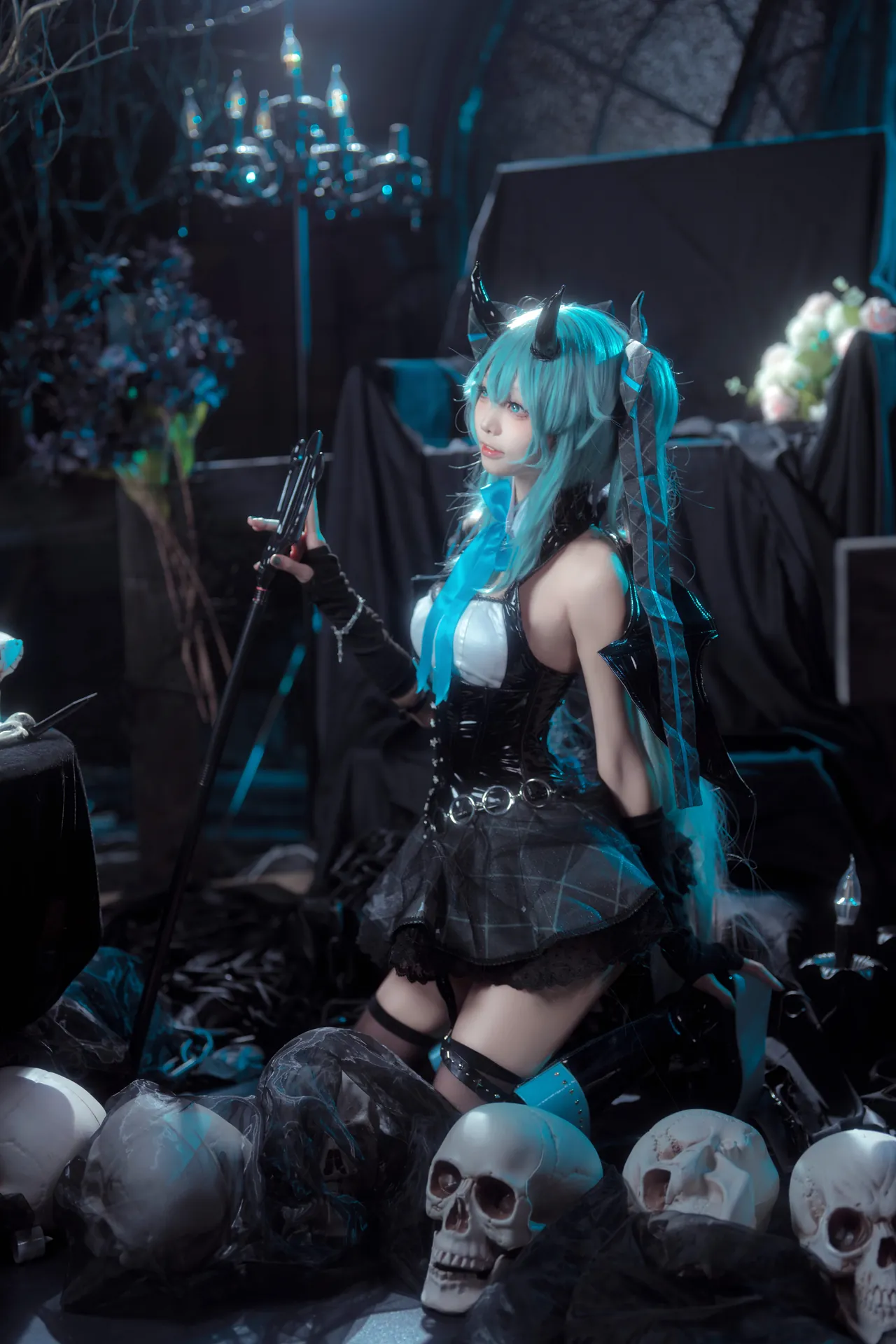 [艾西Aiwest] [26P - 93.55MB] VOCALOID - 初音未来 小恶魔 - 图片 26