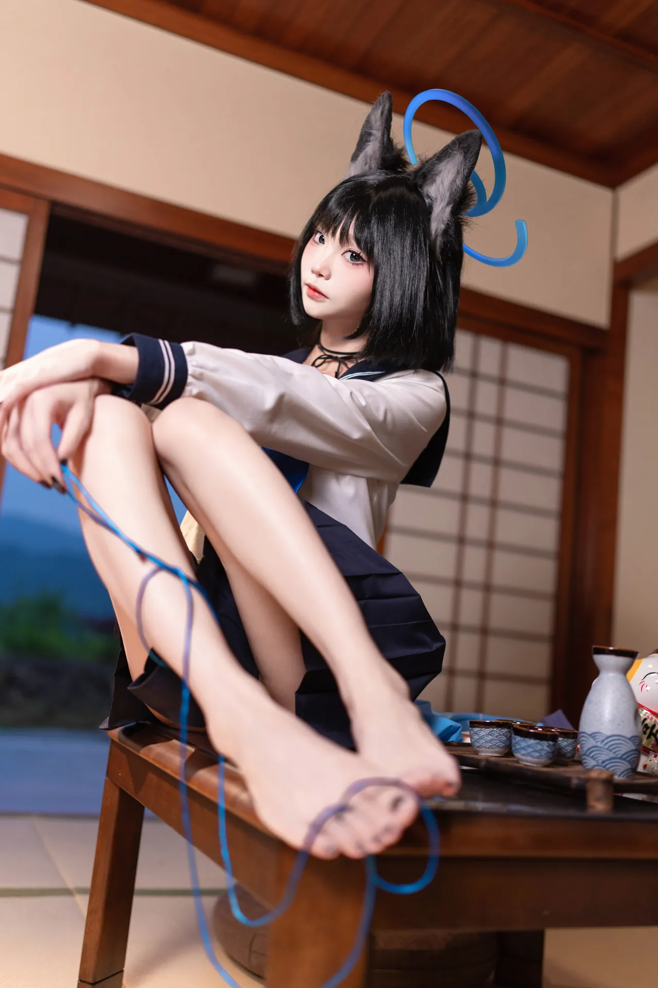 [艾西Aiwest] [48P - 188.14MB] 碧蓝档案 - 桐生桔梗  - 图片 43