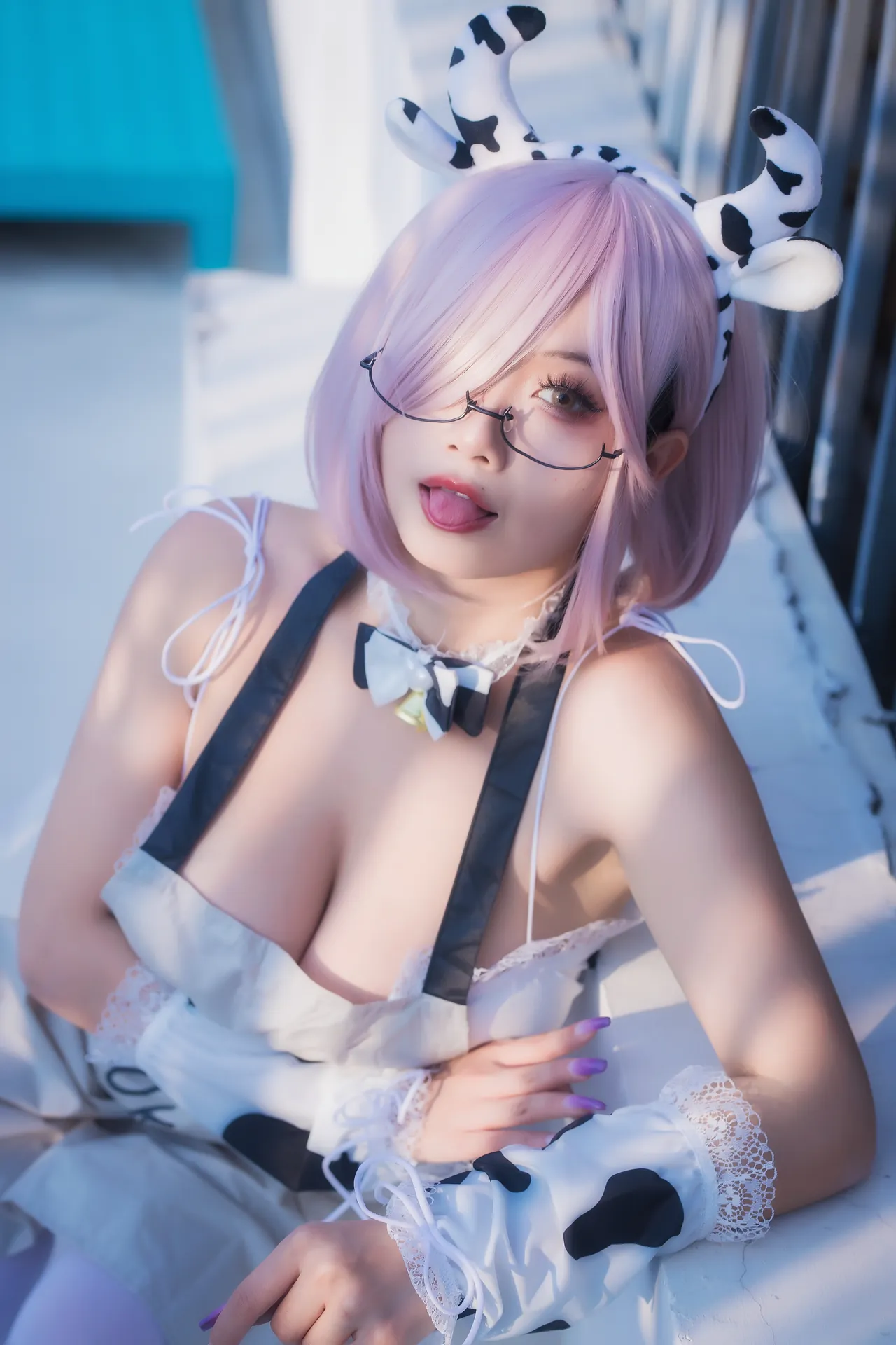[末夜787] [64P+4V - 1694.11MB] Cosplay - 牛牛厨娘 - 图片 25