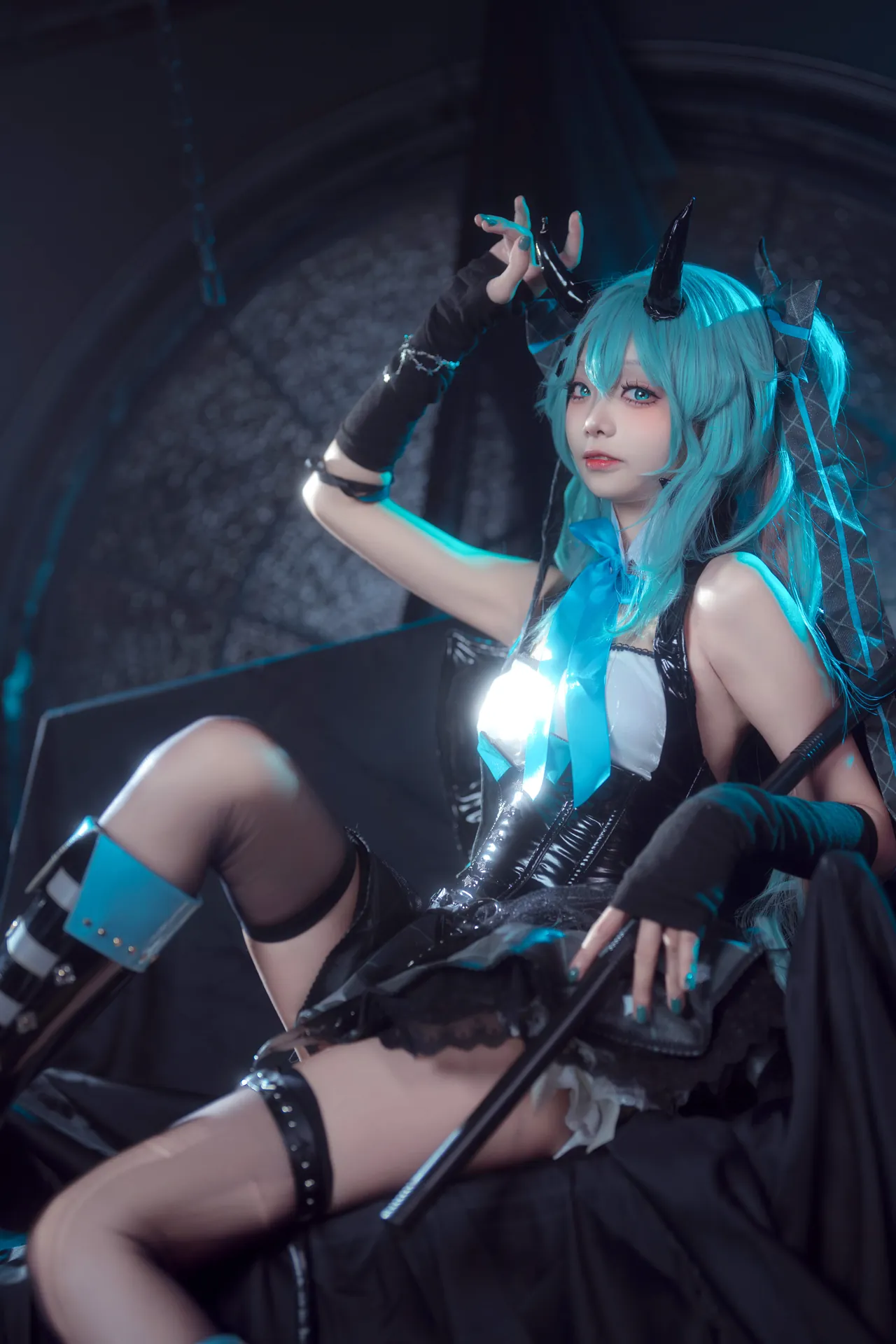 [艾西Aiwest] [26P - 93.55MB] VOCALOID - 初音未来 小恶魔 - 图片 19