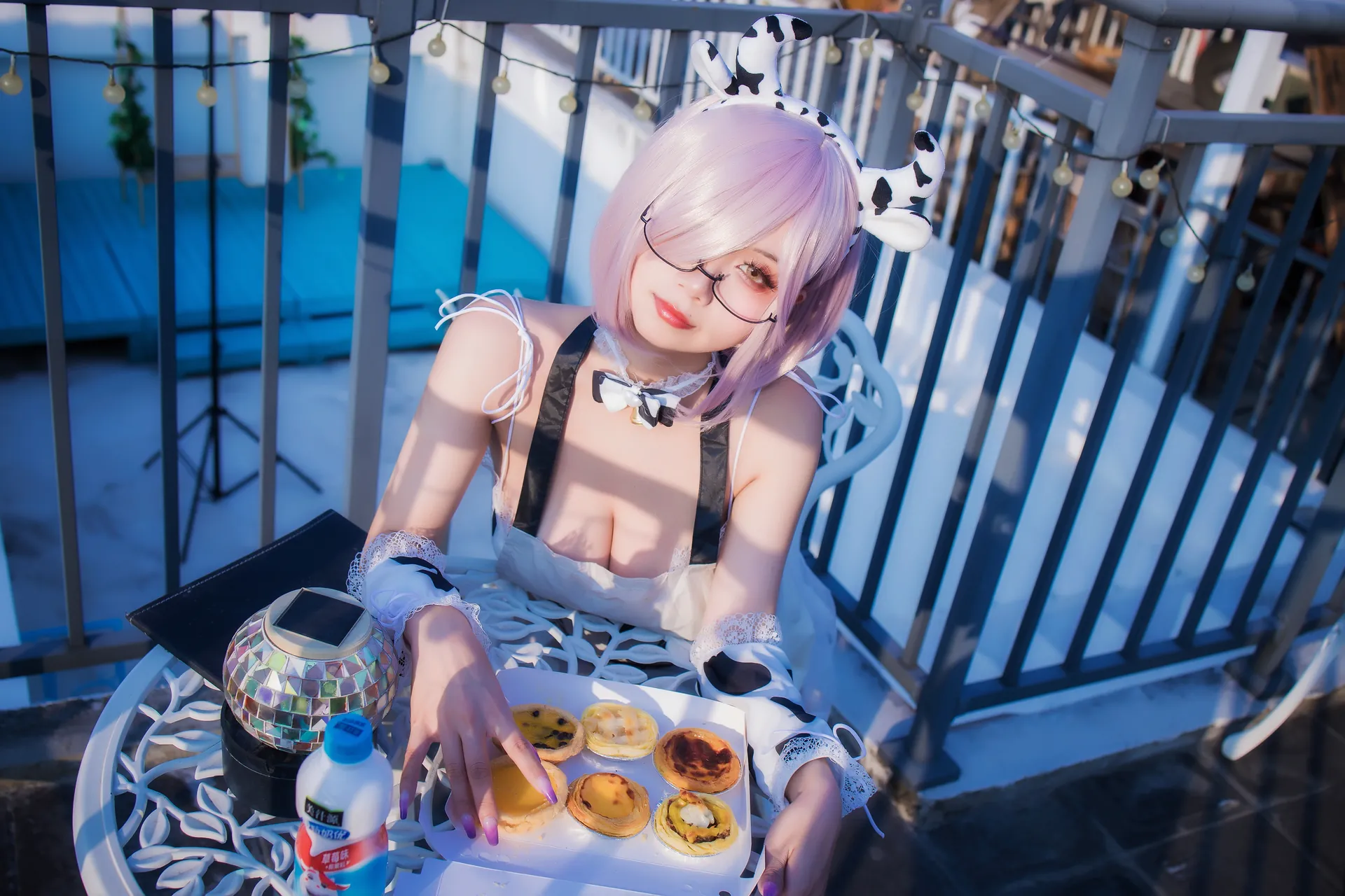 [末夜787] [64P+4V - 1694.11MB] Cosplay - 牛牛厨娘 - 图片 22