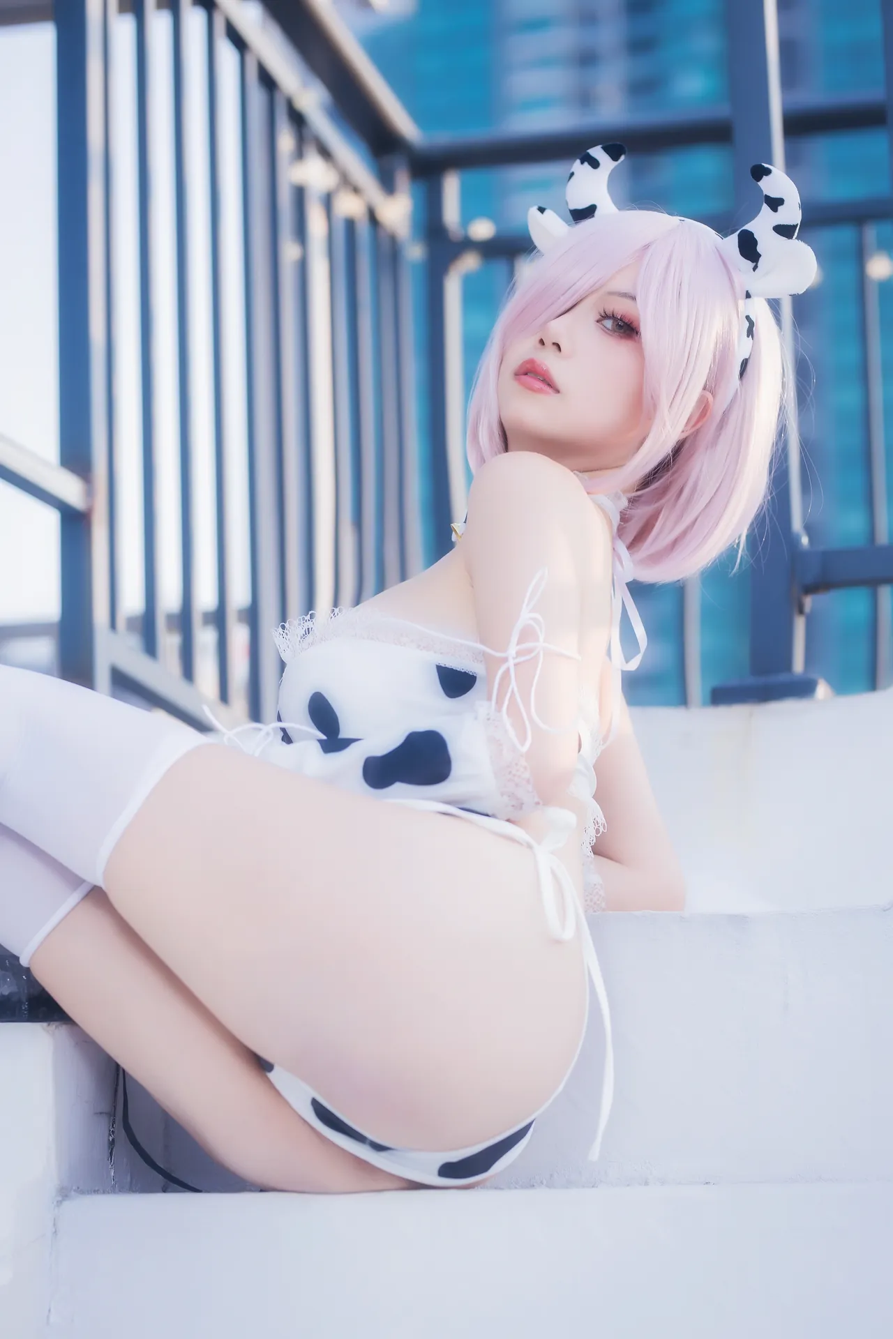 [末夜787] [64P+4V - 1694.11MB] Cosplay - 牛牛厨娘-8