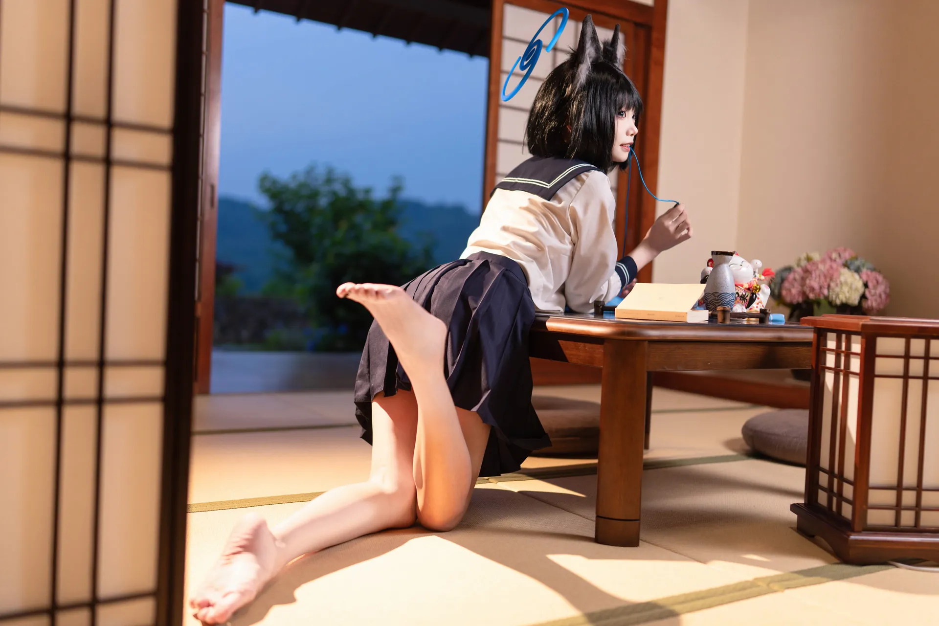 [艾西Aiwest] [48P - 188.14MB] 碧蓝档案 - 桐生桔梗  - 图片 38