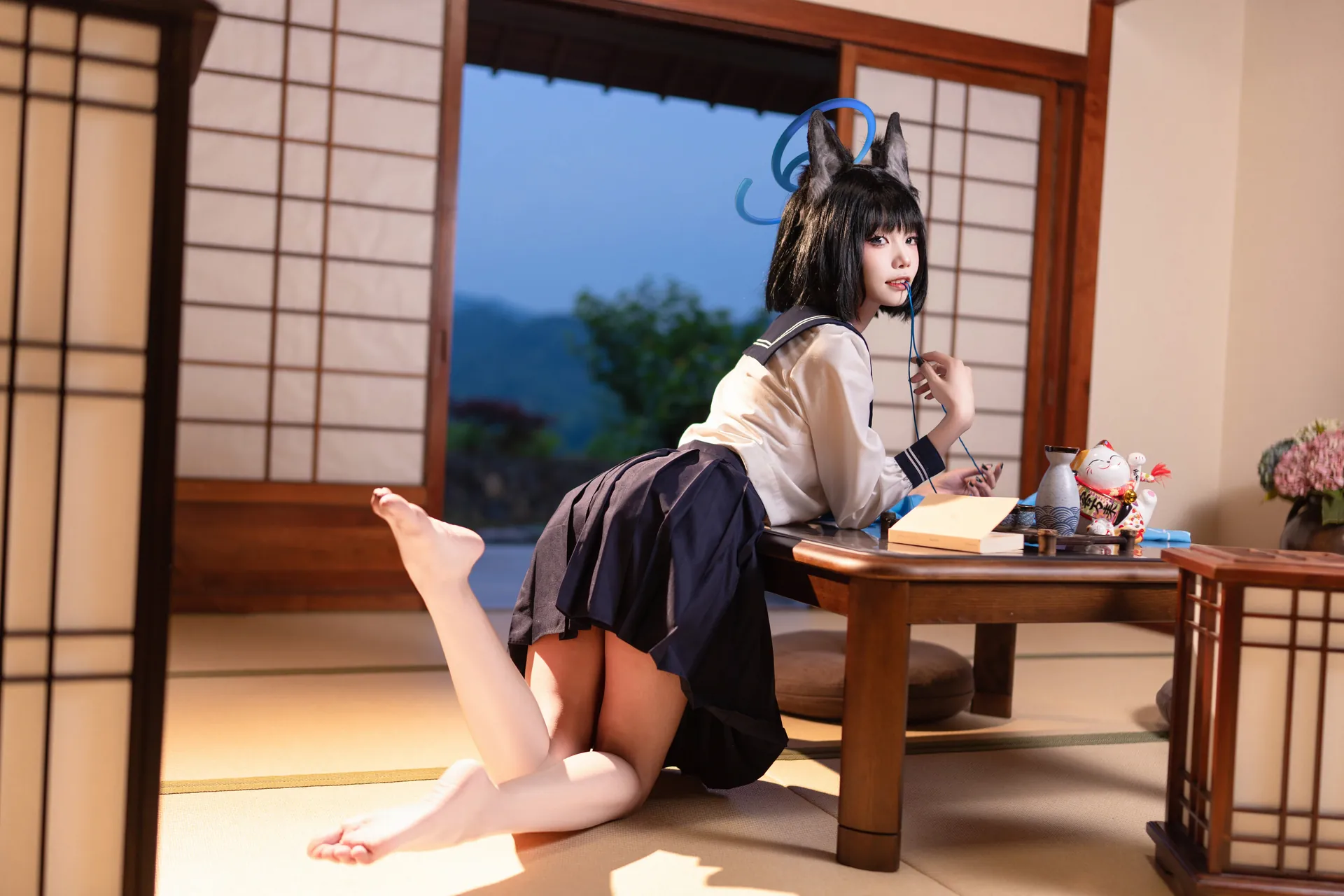[艾西Aiwest] [48P - 188.14MB] 碧蓝档案 - 桐生桔梗  - 图片 39