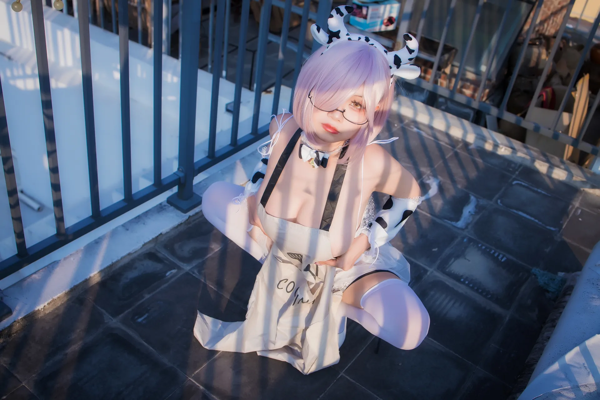 [末夜787] [64P+4V - 1694.11MB] Cosplay - 牛牛厨娘 - 图片 38