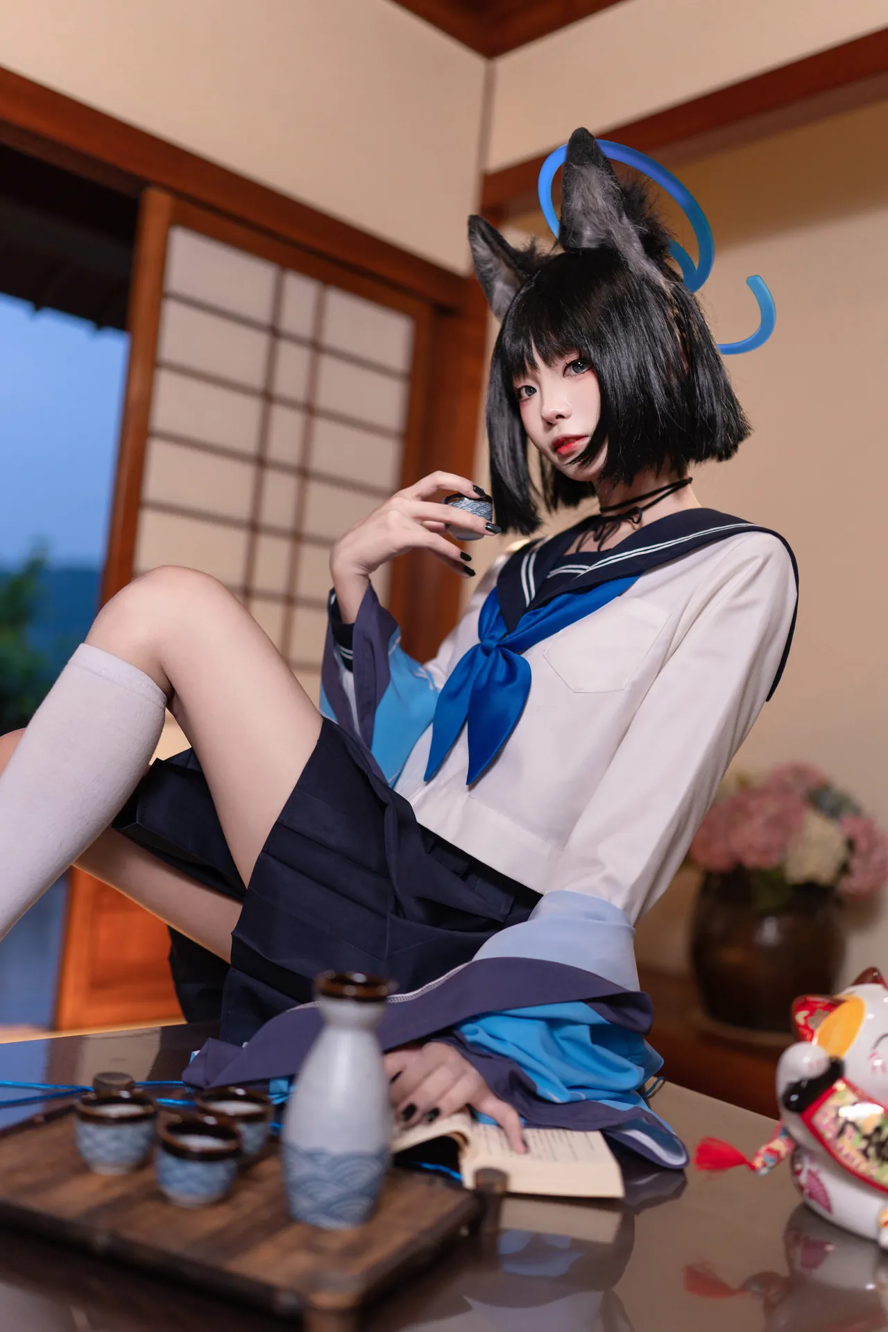 [艾西Aiwest] [48P - 188.14MB] 碧蓝档案 - 桐生桔梗  - 图片 30