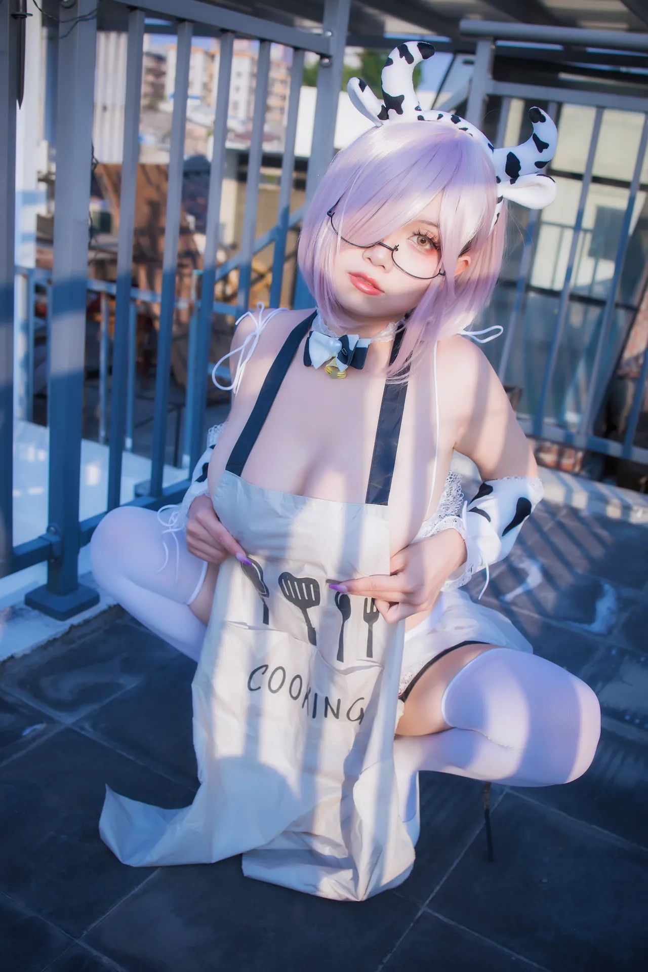 [末夜787] [64P+4V - 1694.11MB] Cosplay - 牛牛厨娘 - 图片 39