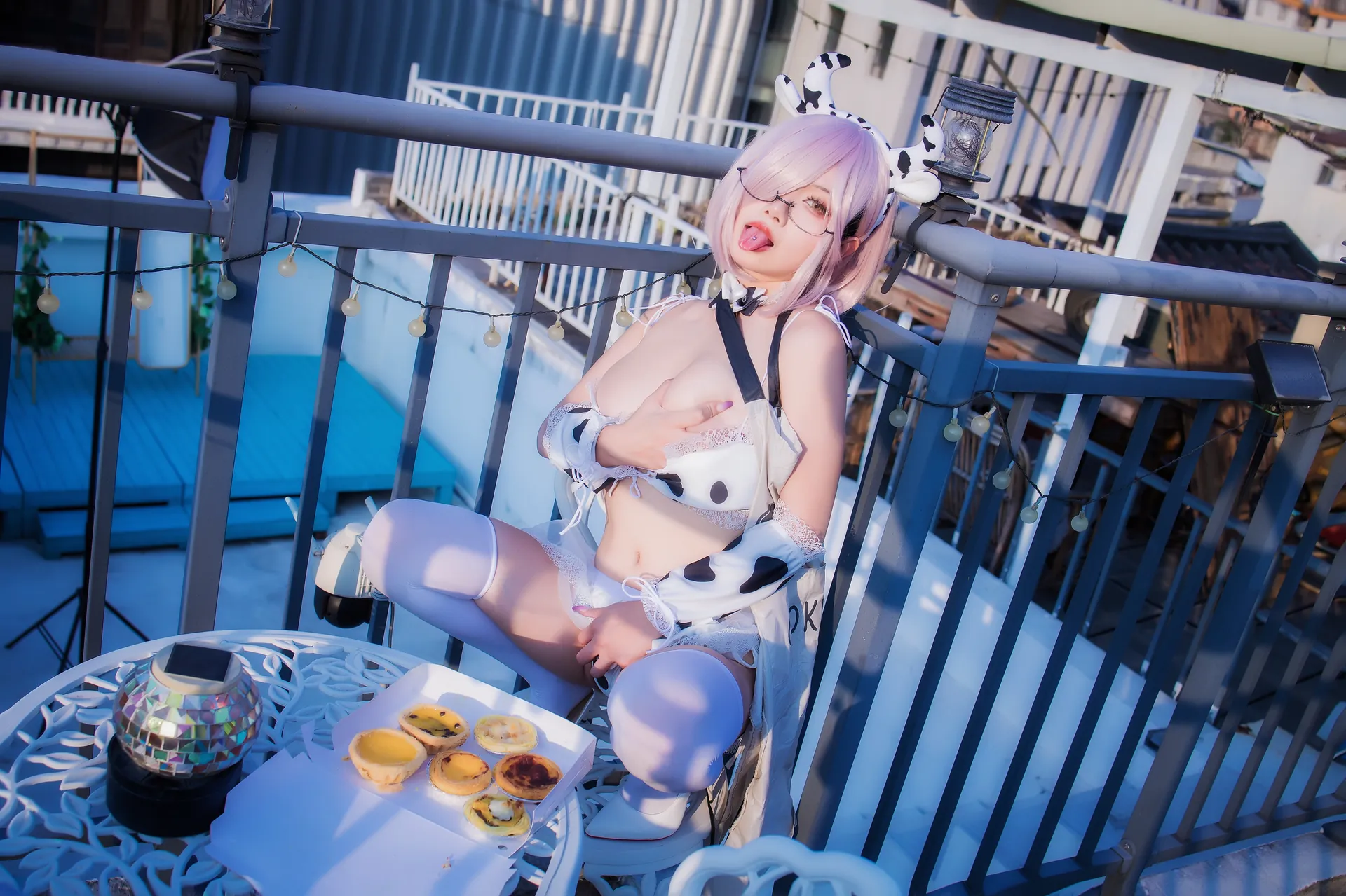 [末夜787] [64P+4V - 1694.11MB] Cosplay - 牛牛厨娘 - 图片 50