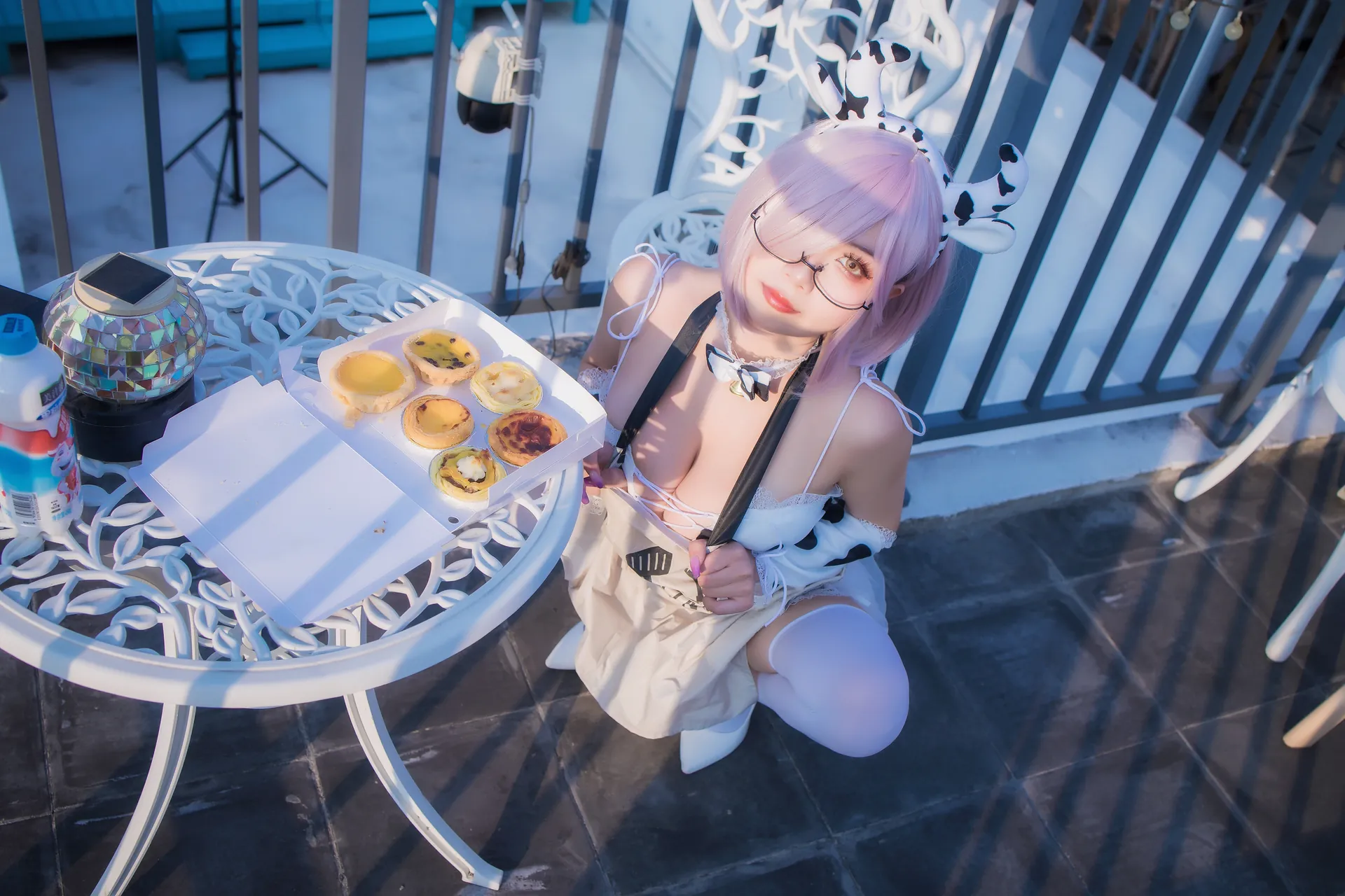 [末夜787] [64P+4V - 1694.11MB] Cosplay - 牛牛厨娘 - 图片 26
