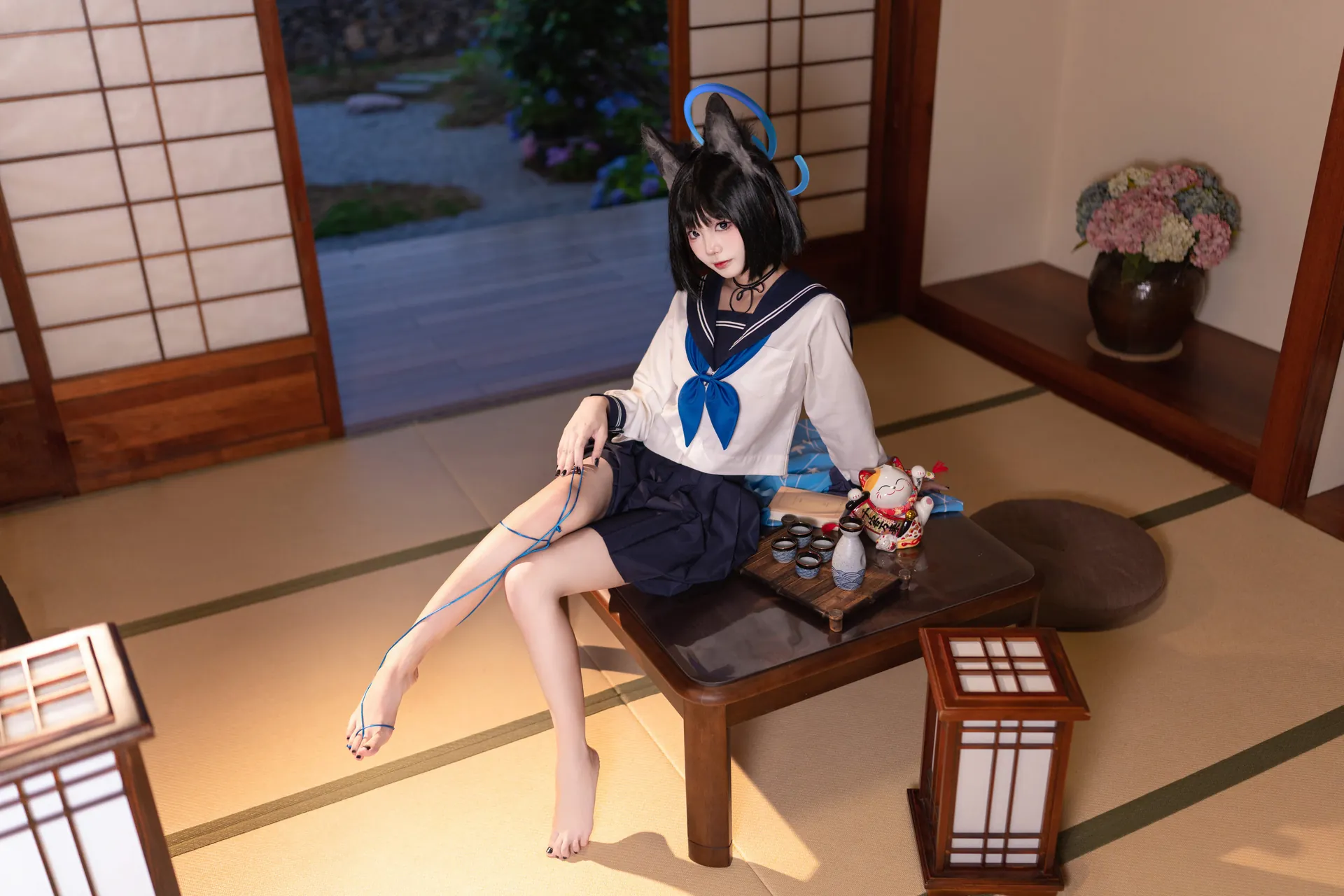 [艾西Aiwest] [48P - 188.14MB] 碧蓝档案 - 桐生桔梗  - 图片 42