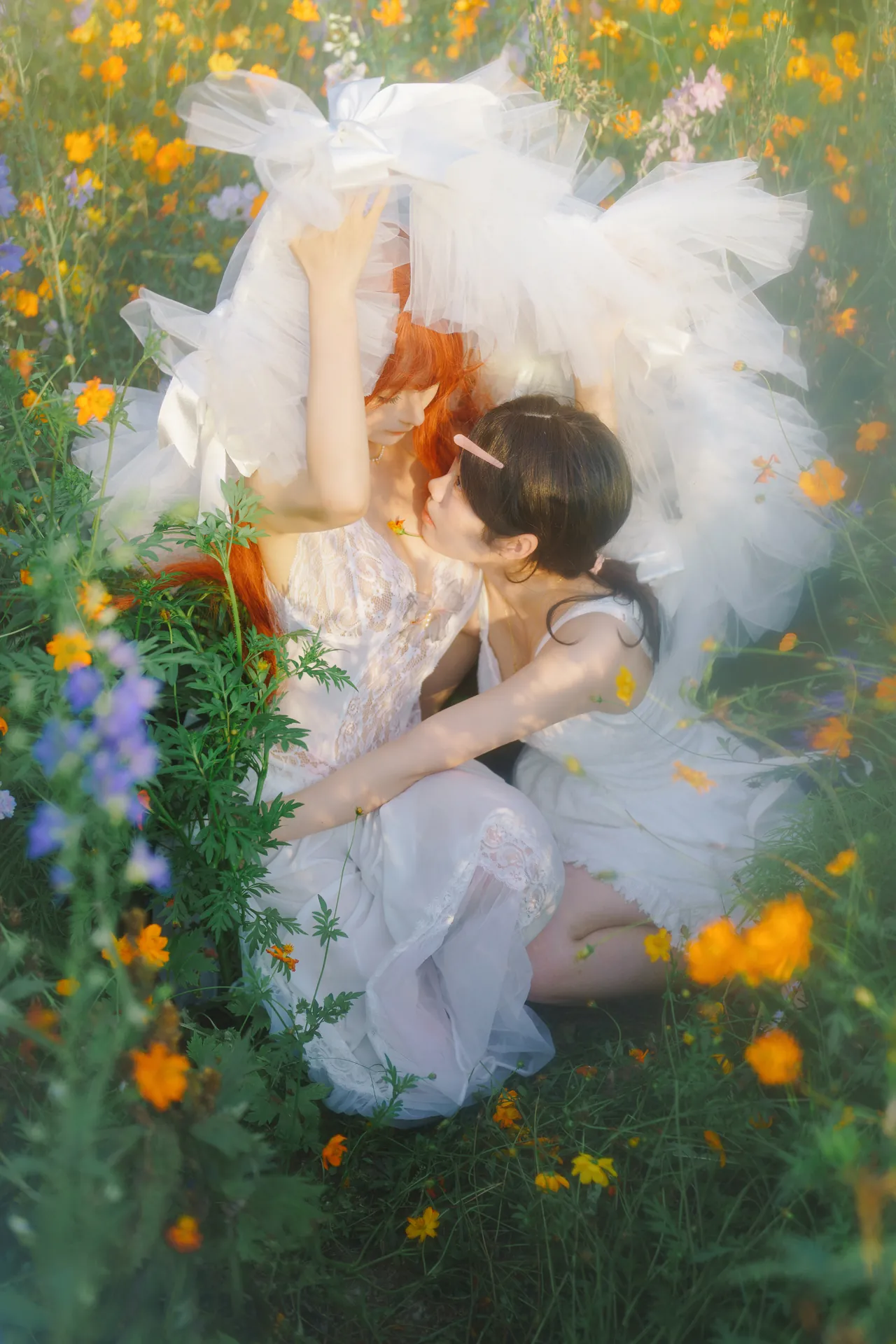 [蠢沫沫] [67P - 901.81MB] 写真 - 花丛婚纱 - 图片 31
