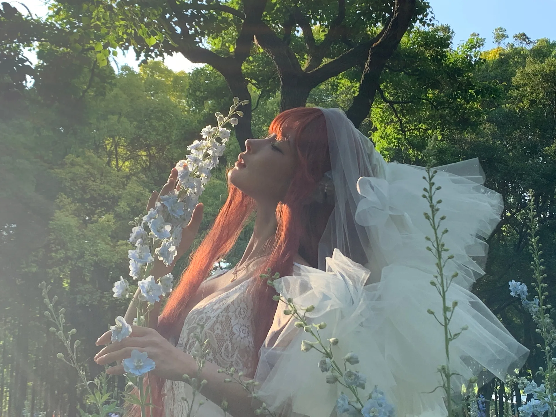 [蠢沫沫] [67P - 901.81MB] 写真 - 花丛婚纱 - 图片 48