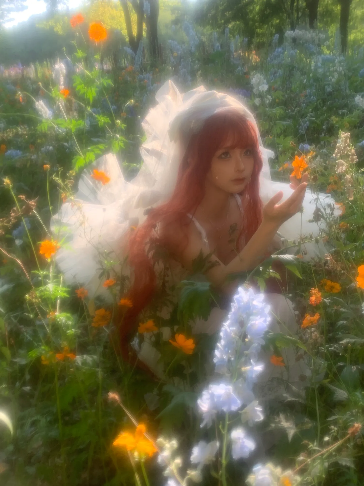 [蠢沫沫] [67P - 901.81MB] 写真 - 花丛婚纱 - 图片 66