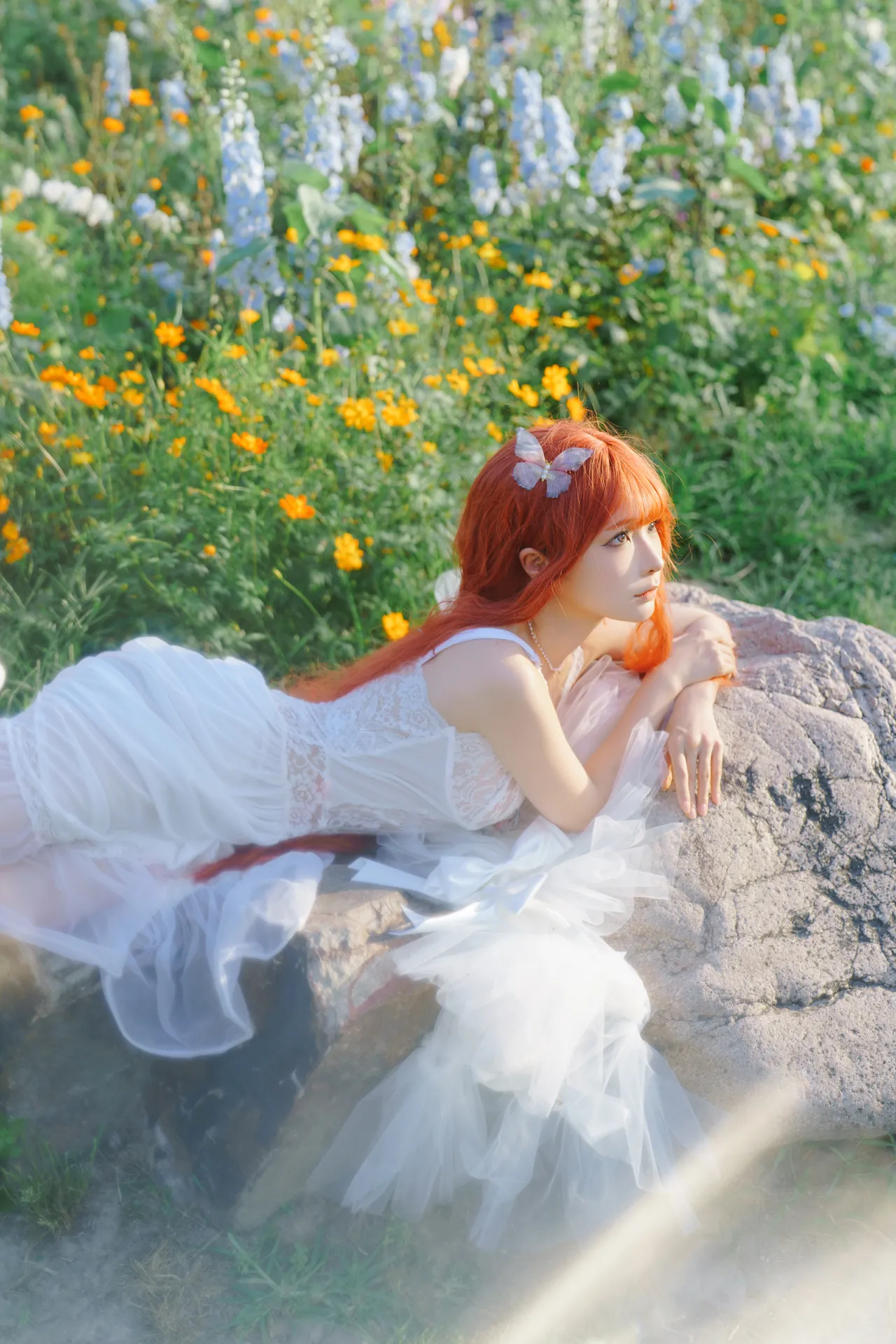 [蠢沫沫] [67P - 901.81MB] 写真 - 花丛婚纱 - 图片 21