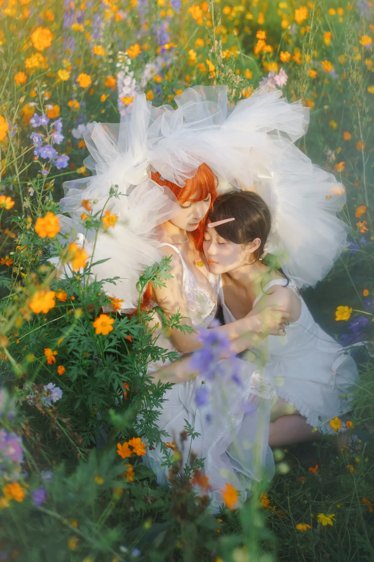 [蠢沫沫] [67P - 901.81MB] 写真 - 花丛婚纱 - 图片 32