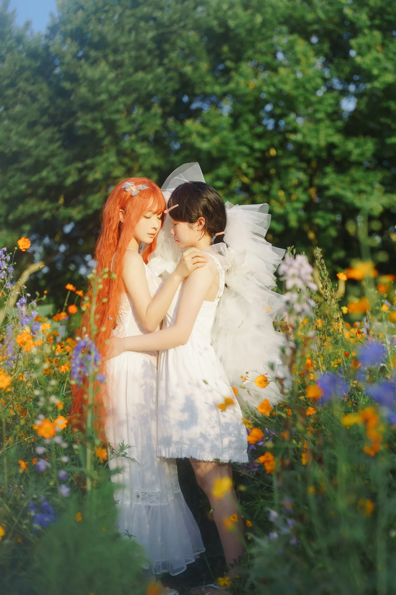 [蠢沫沫] [67P - 901.81MB] 写真 - 花丛婚纱 - 图片 29