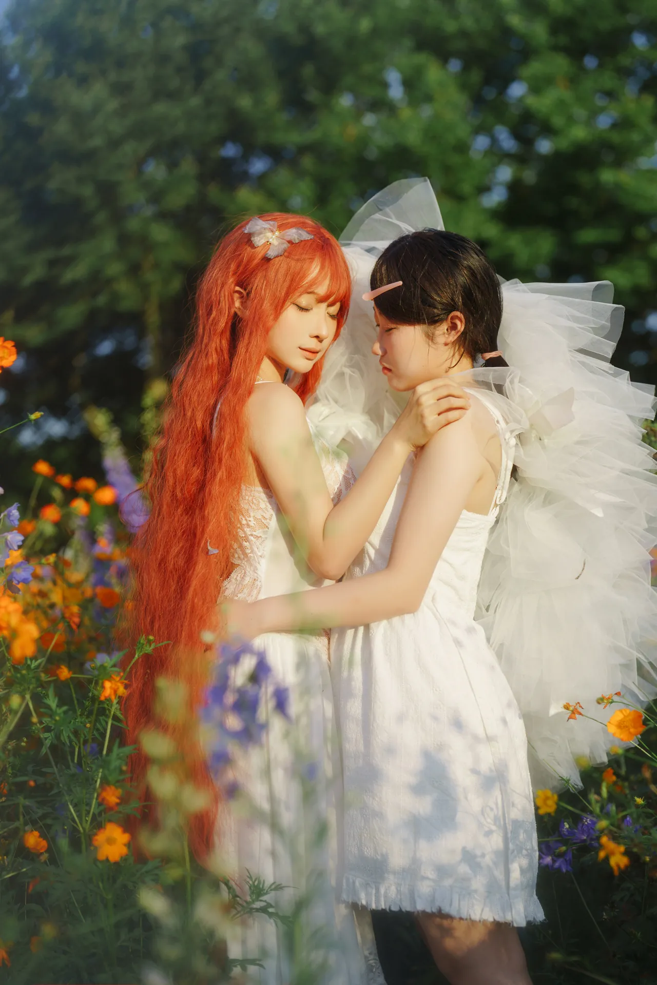 [蠢沫沫] [67P - 901.81MB] 写真 - 花丛婚纱 - 图片 28