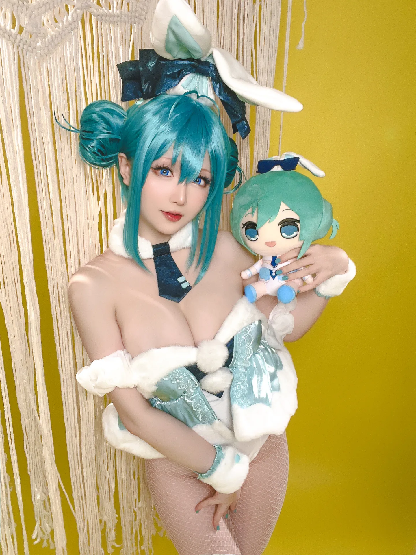 [星之迟迟] [77P+1V - 625.47MB] VOCALOID - 初音未来 白兔女郎 - 图片 60