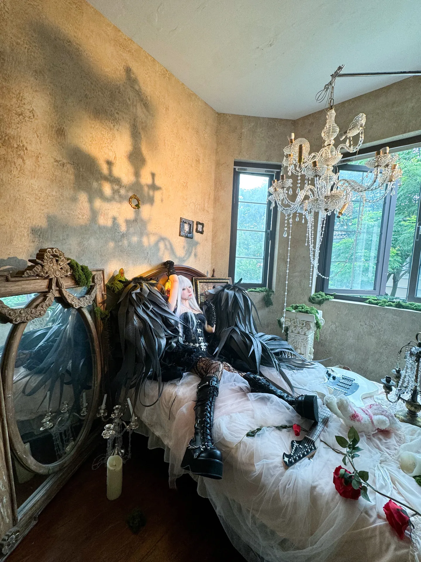 [蠢沫沫] [84P - 598.54MB] 写真 - 黑天鹅 - 图片 84