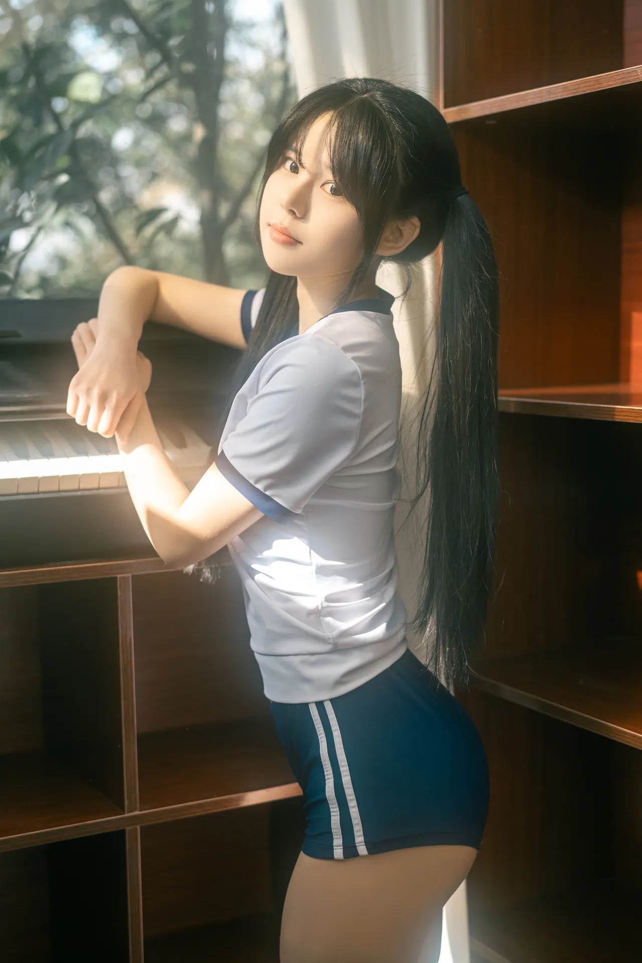 [rua阮阮] [47P - 468.64MB] 写真 - 春の更衣室-体操服