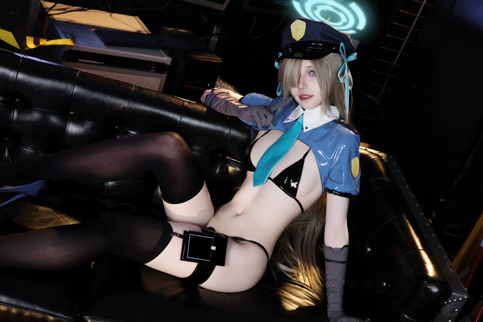 [双木扶苏] [45P - 461.92MB] 碧蓝档案 - 一之濑 明日奈 警察 - 图片 13