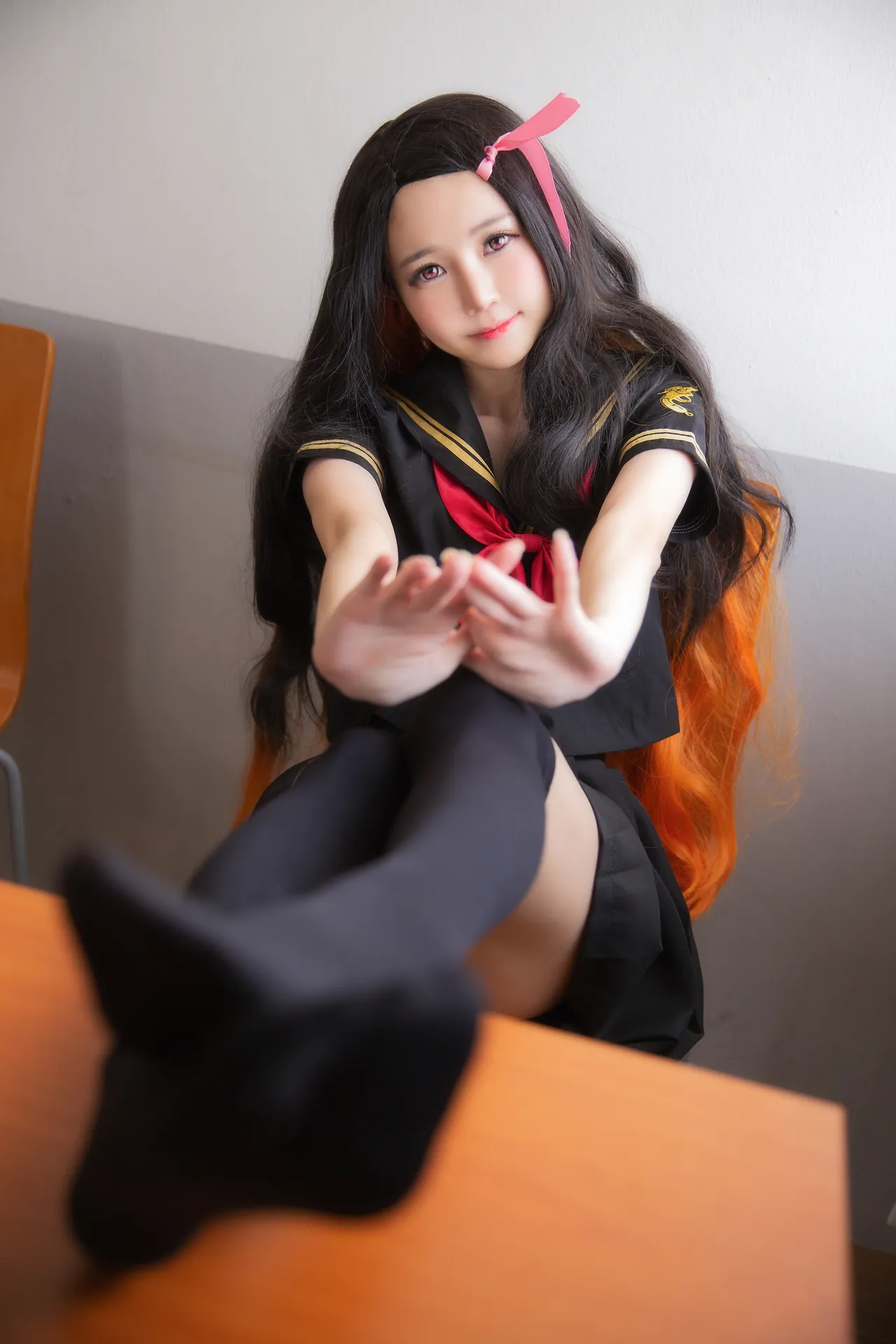 [Sally Dorasnow] [19P+1V - 294.78MB] 鬼灭之刃 - 灶门祢豆子 学校 - 图片 13