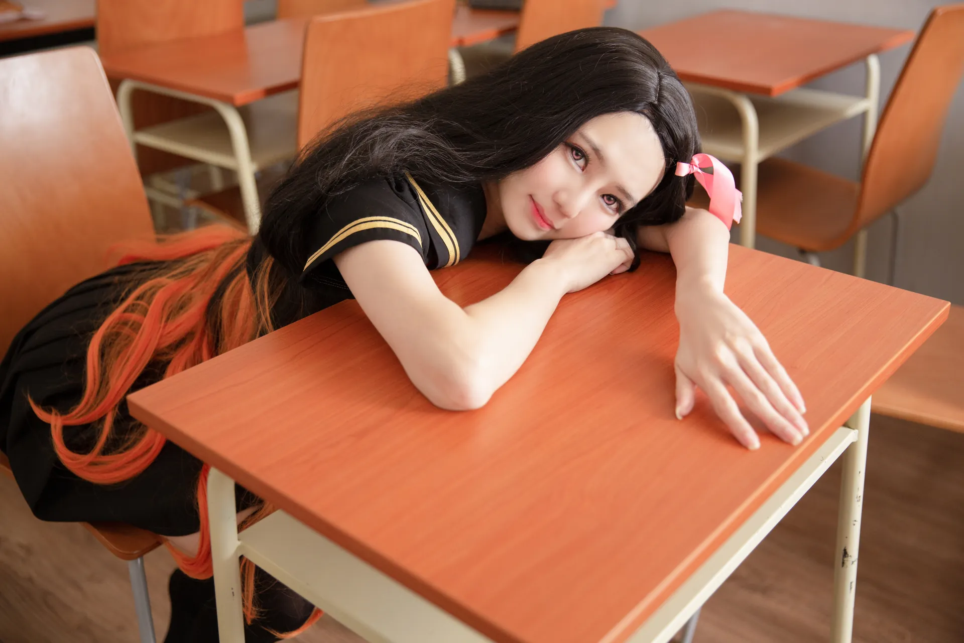 [Sally Dorasnow] [19P+1V - 294.78MB] 鬼灭之刃 - 灶门祢豆子 学校 - 图片 19