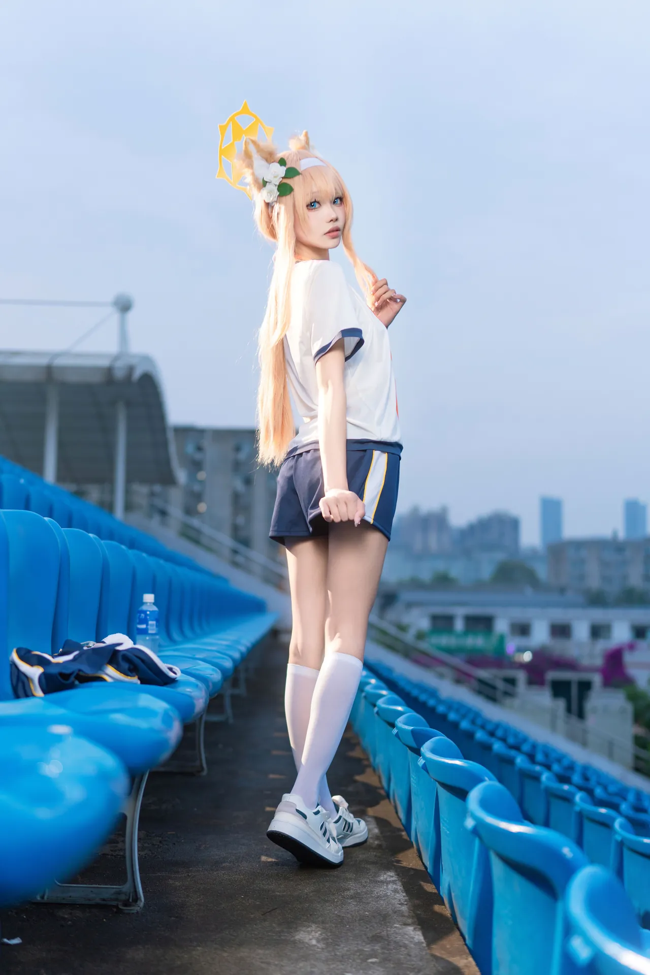 [艾西Aiwest] [111P - 360.55MB] 碧蓝档案 - 伊落玛丽 修女 睡衣 体操服 - 图片 105