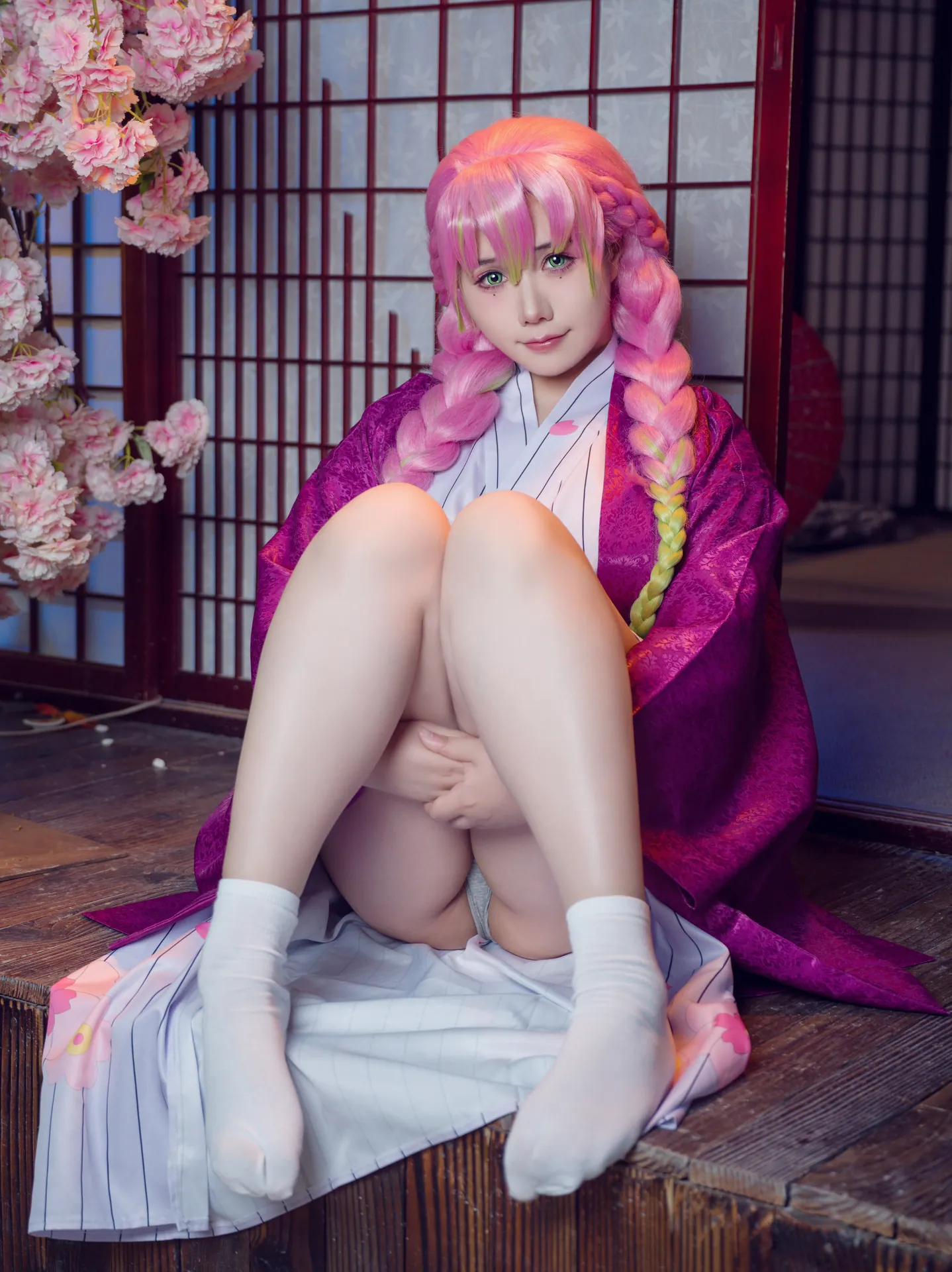 [麻花酱] [22P+1V - 395.15MB] 鬼灭之刃 - 甘露寺蜜璃  - 图片 2