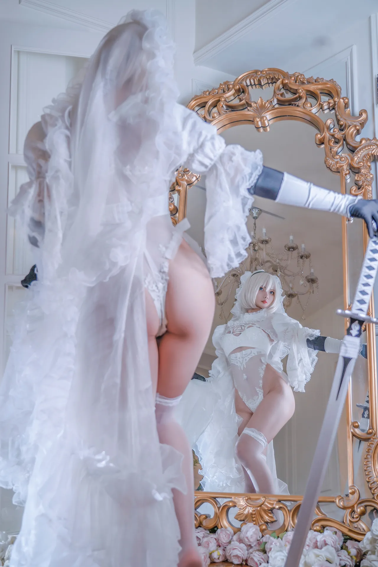 [雪貓Yuki Neko] [30P - 202.33MB] Cosplay - 尼尔：机械纪元 2B  - 图片 19
